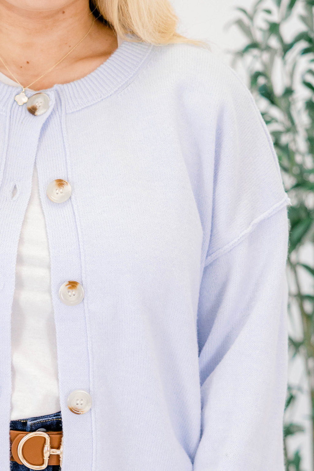 Out There Somewhere Cardigan, Blue