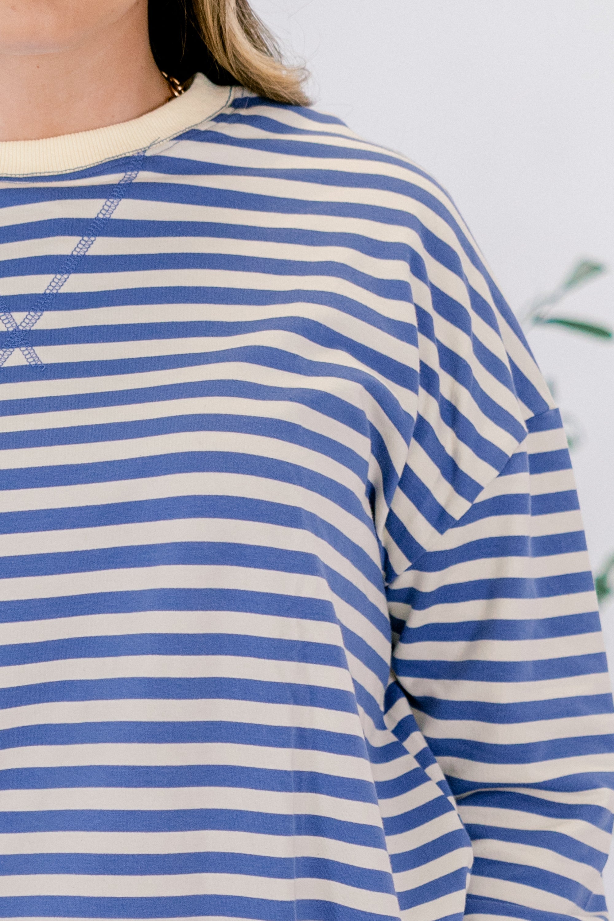Over My Heart Pullover, Blue
