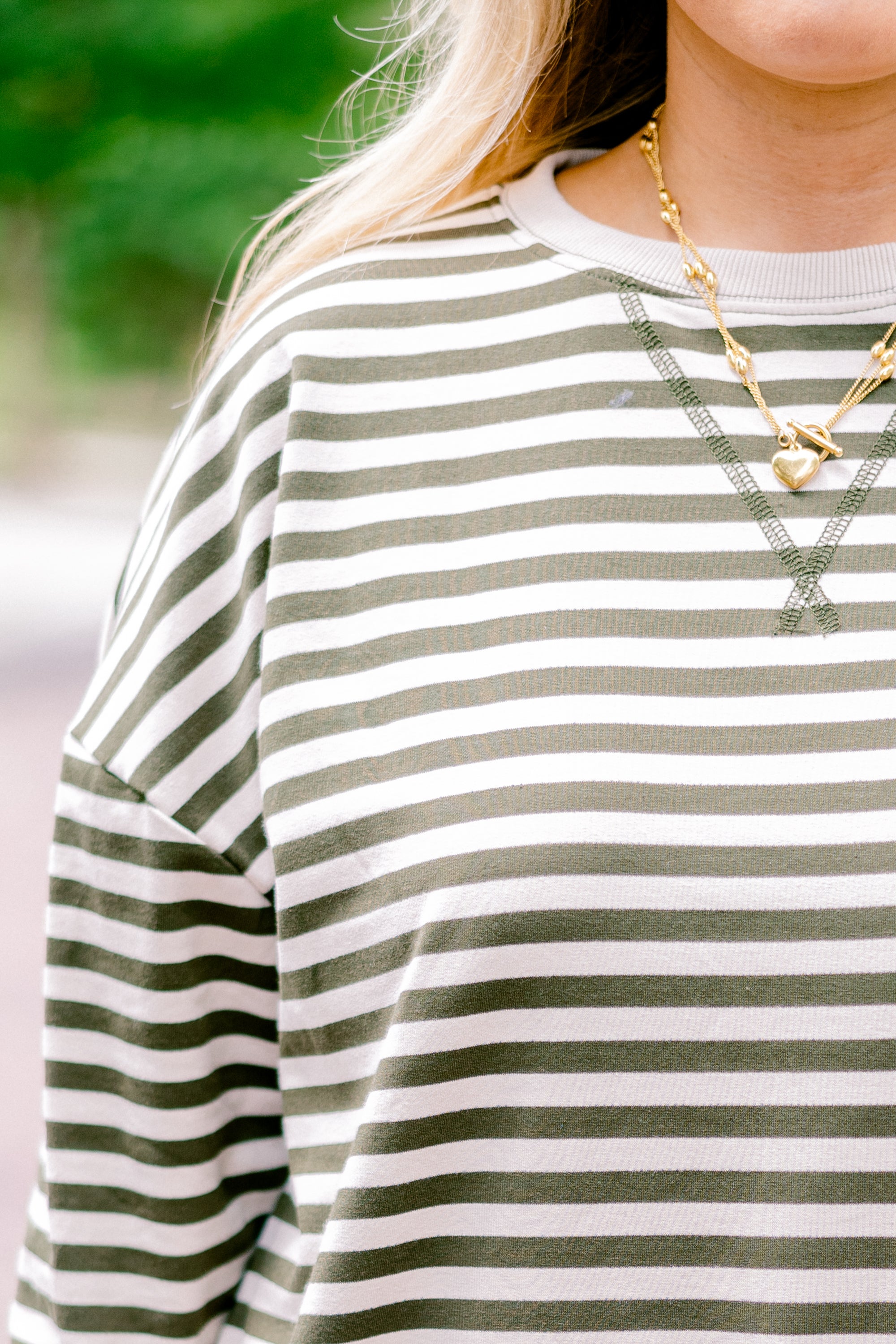 Over My Heart Pullover, Olive