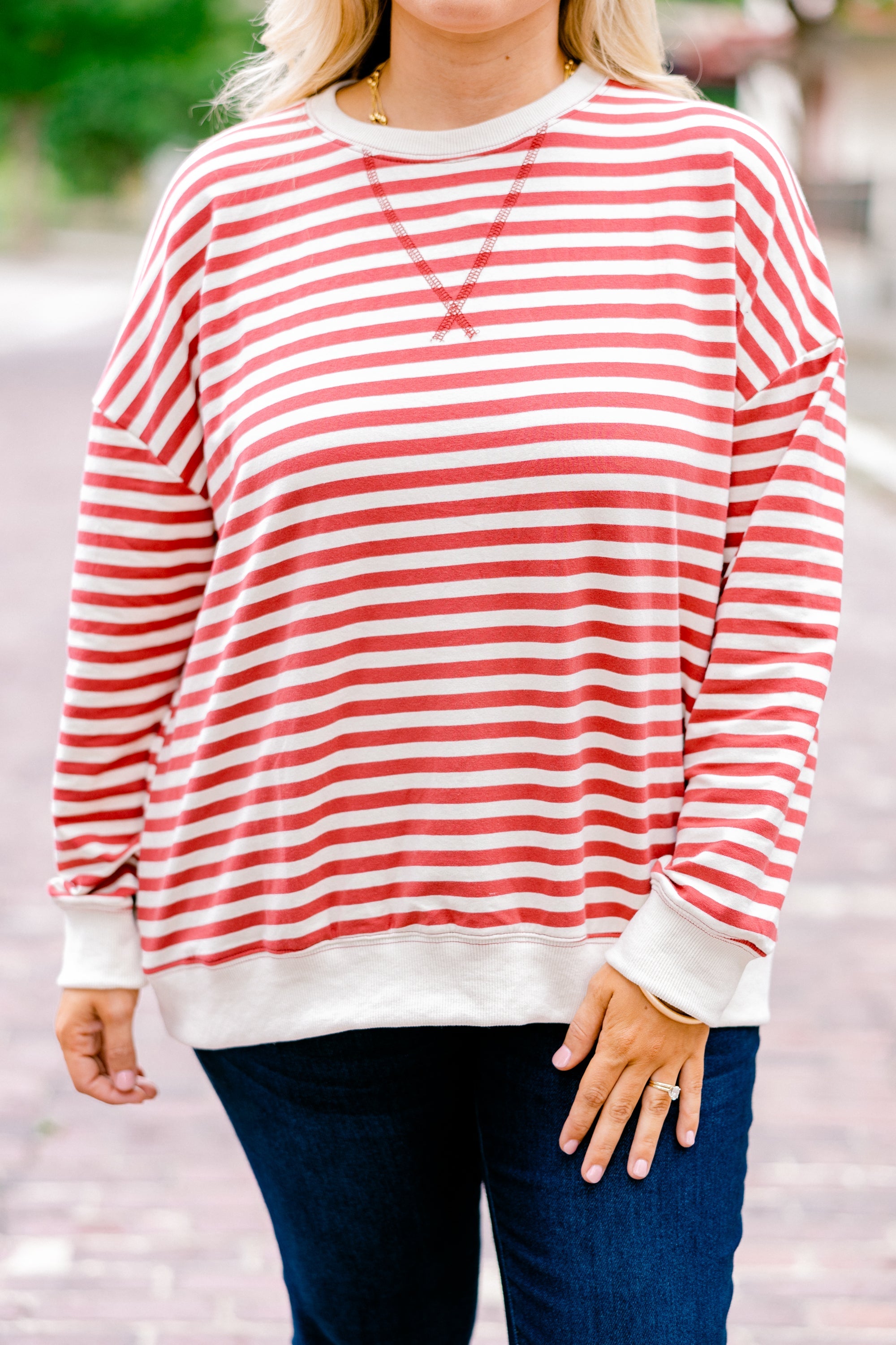 Over My Heart Pullover, Rust