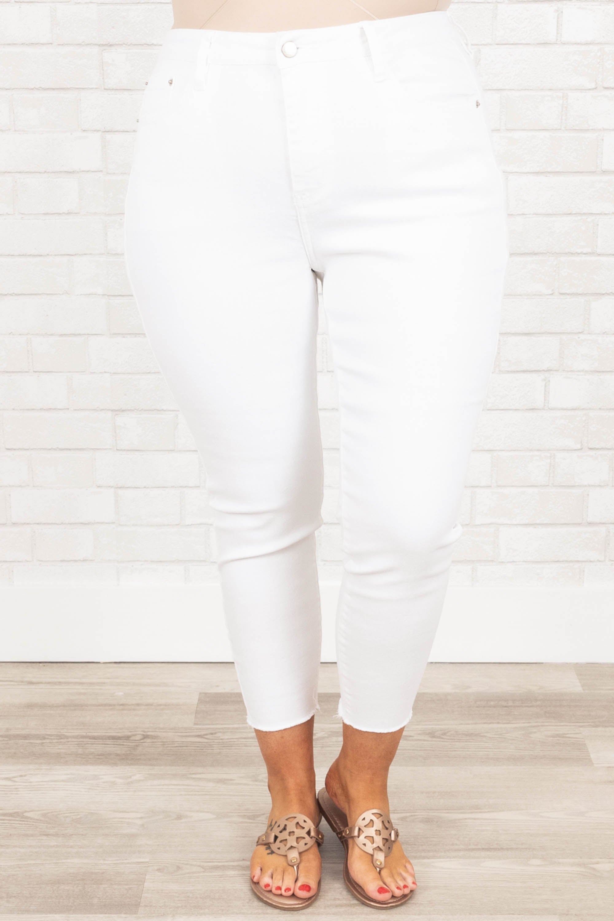 Own Your Moment Jeans, White