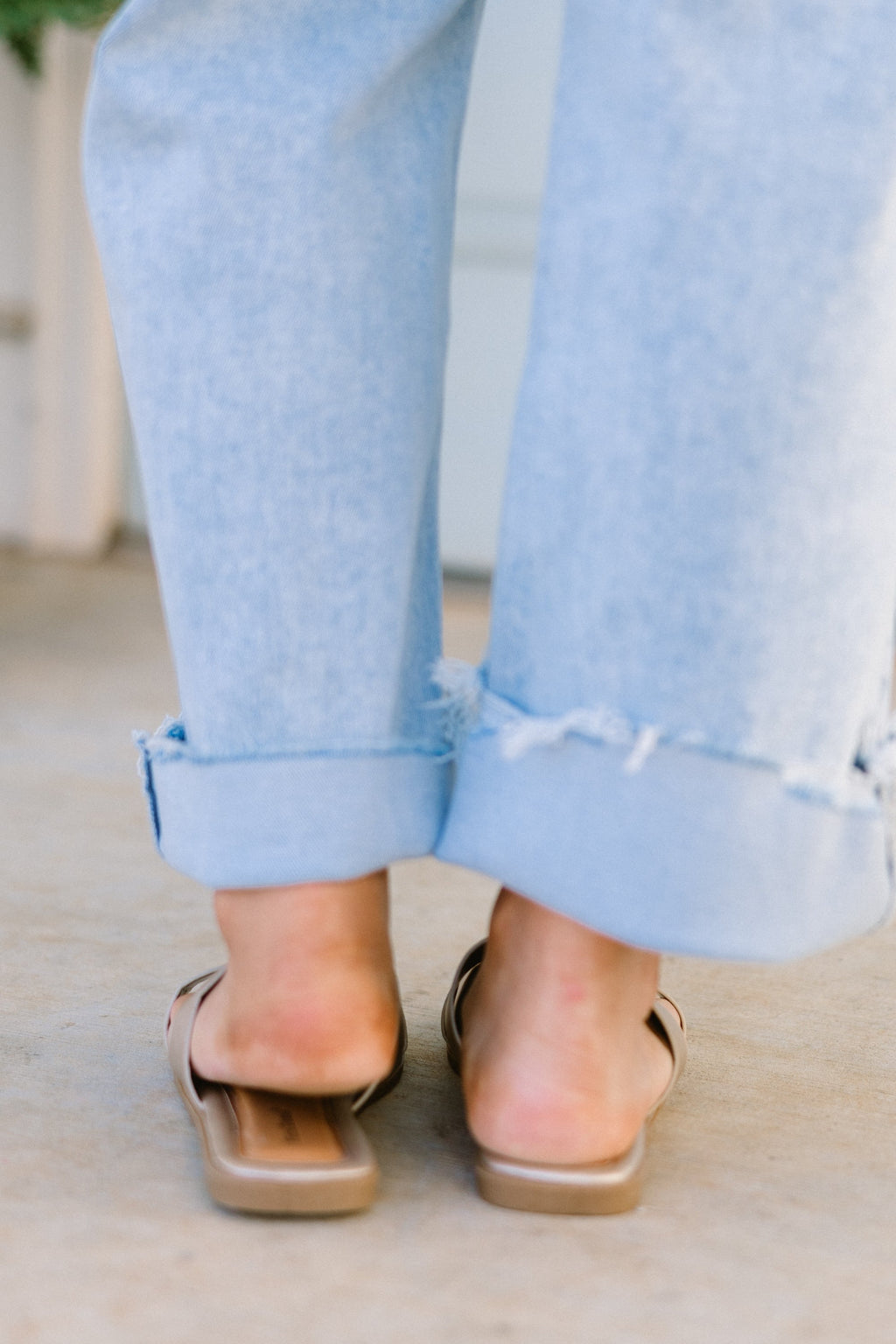 Palm Shores Sandals, Gold