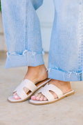 Palm Shores Sandals, Nude