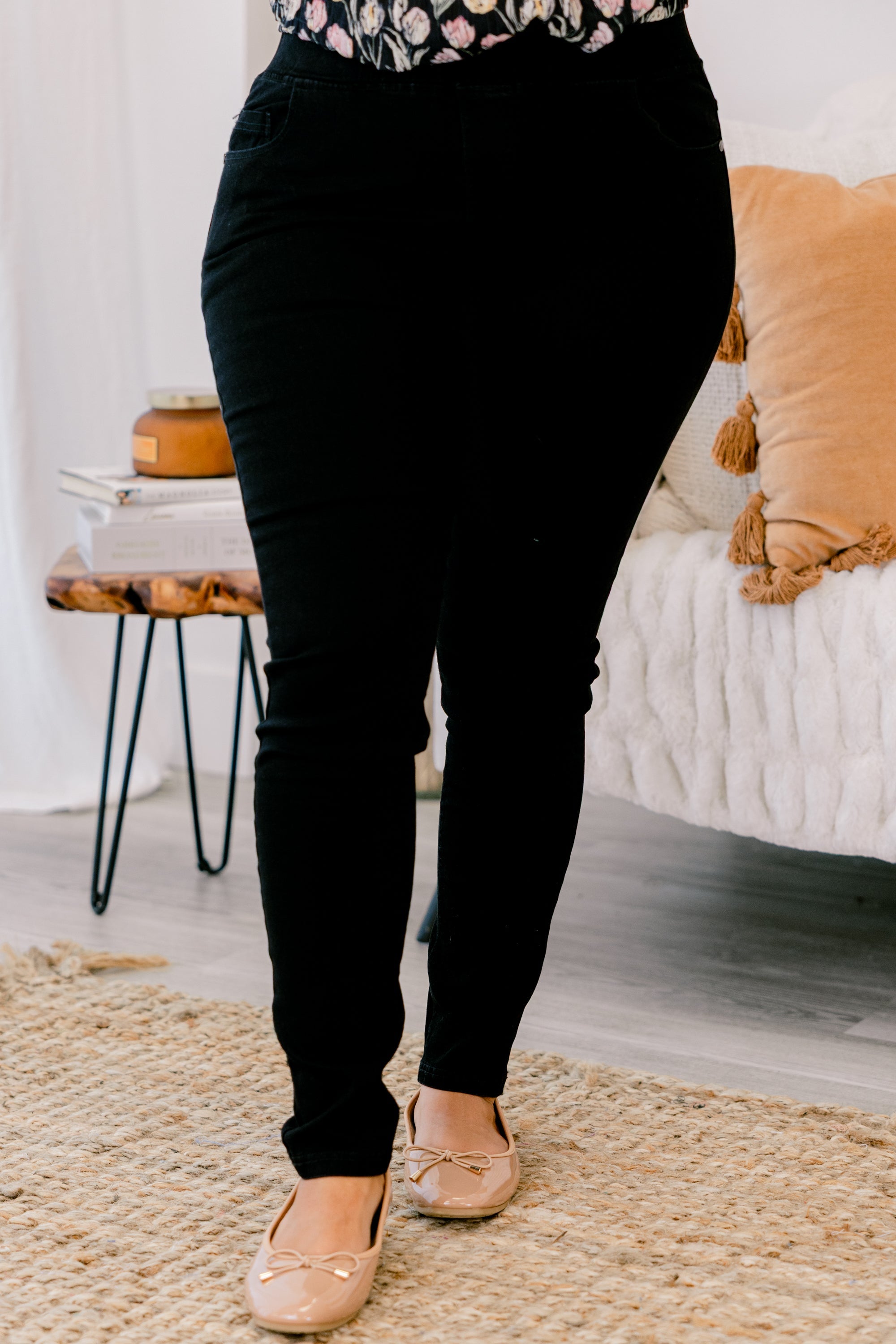 Peaceful Feelings Jeggings, Black