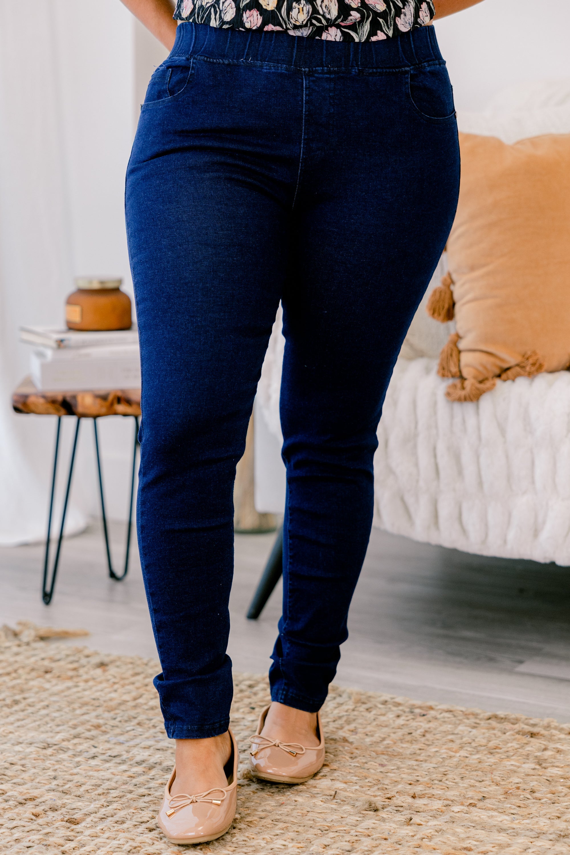 Peaceful Feelings Jeggings, Blue