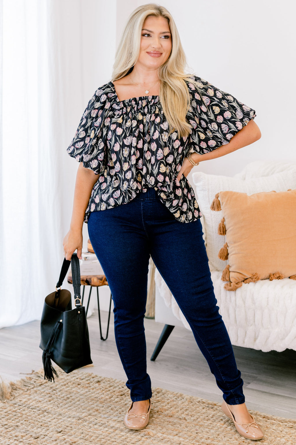 Peaceful Feelings Jeggings, Blue
