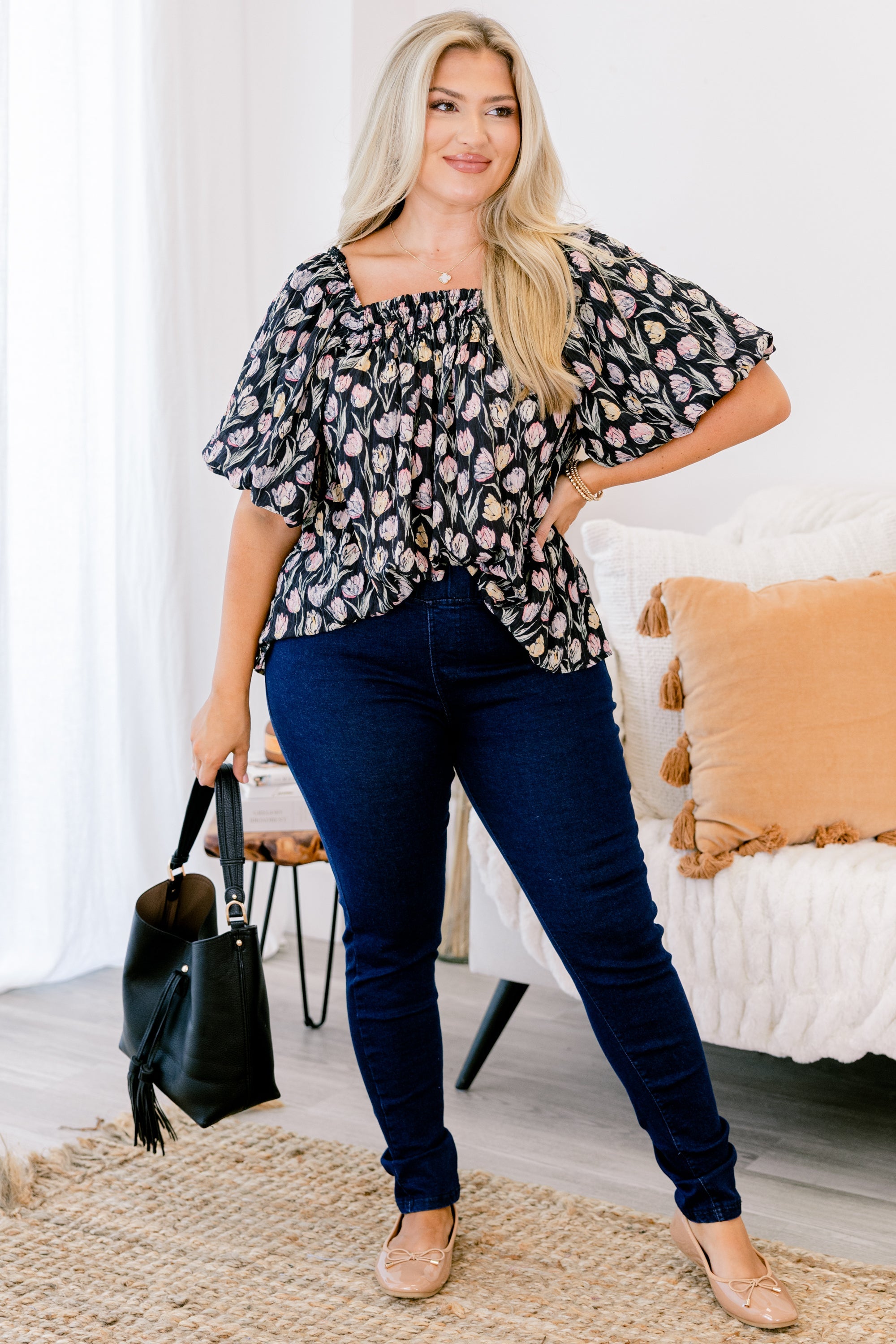 Peaceful Feelings Jeggings, Blue