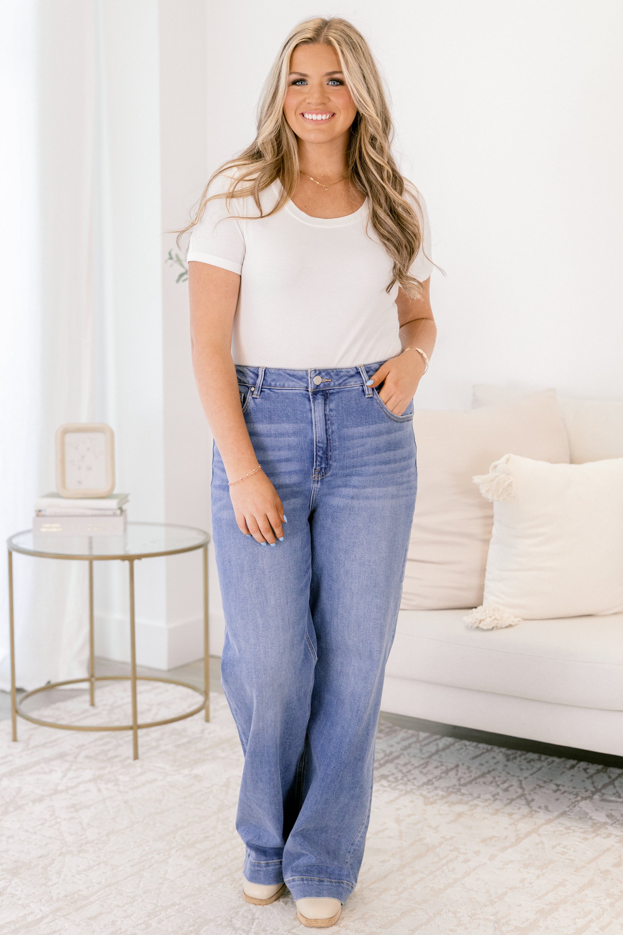 Perfect Day Jeans, Medium Wash