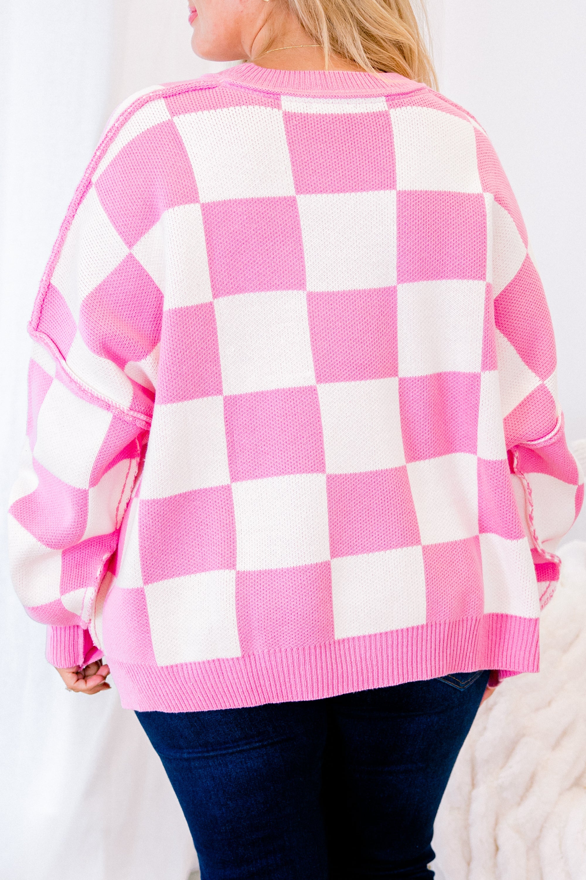 Perfect For a Picnic Sweater, Pink