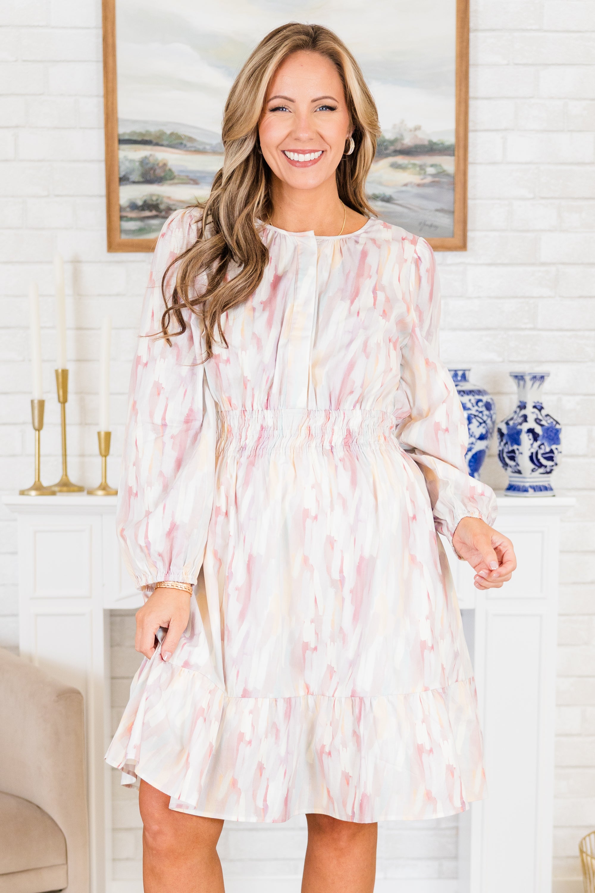Perfect Places Dress, Pink