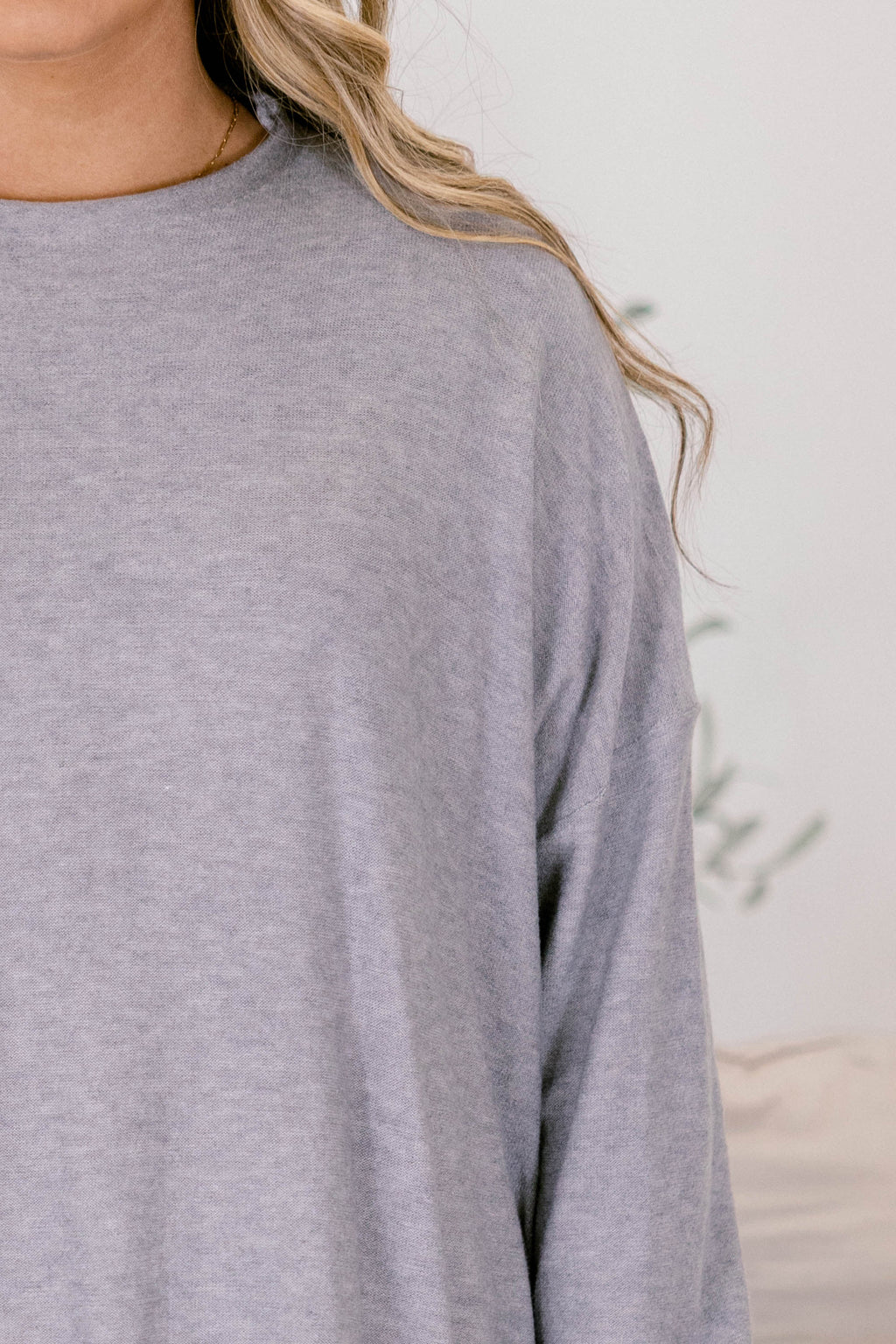 Perfect Timing Sweater, Gray