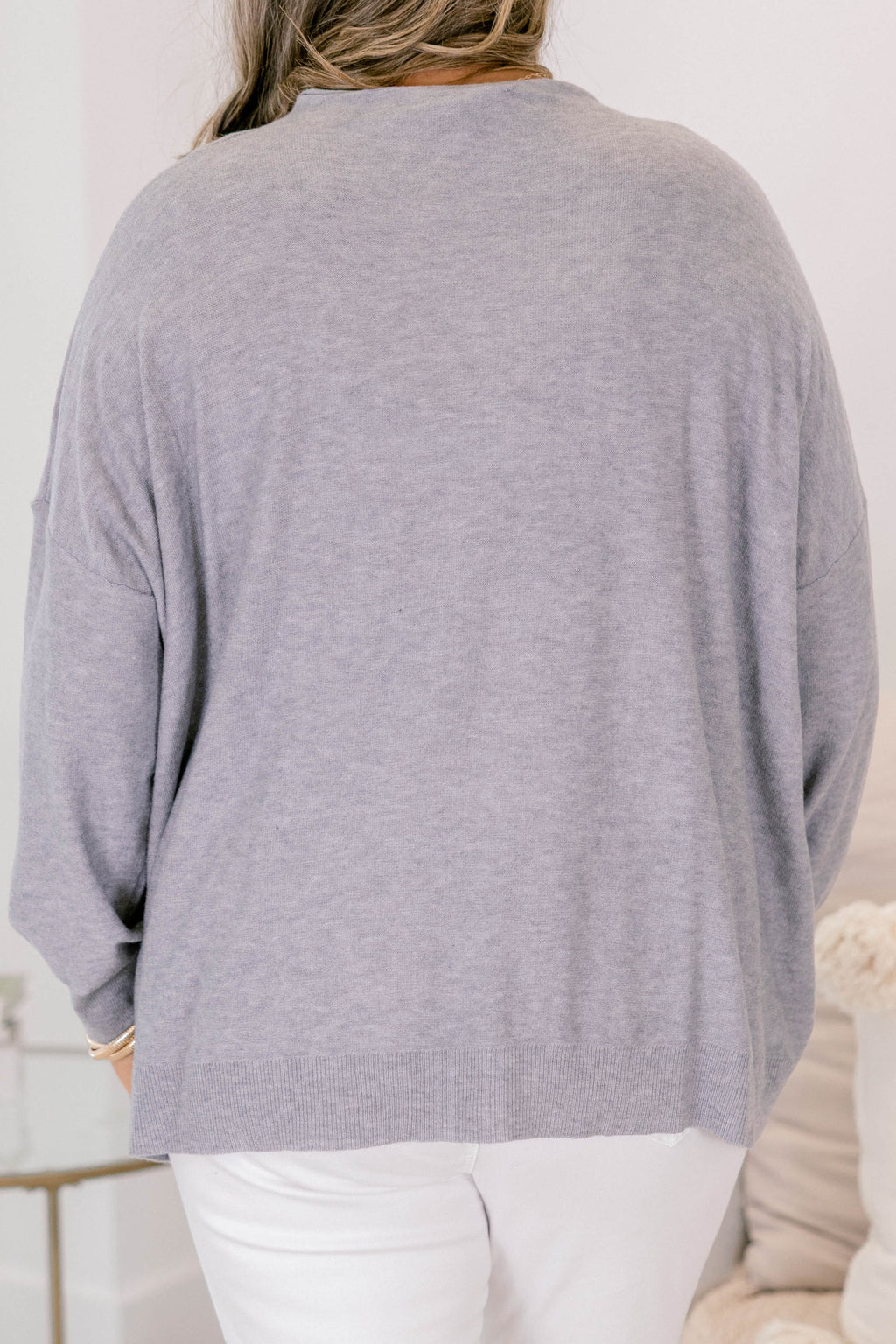 Perfect Timing Sweater, Gray