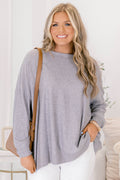 Perfect Timing Sweater, Gray