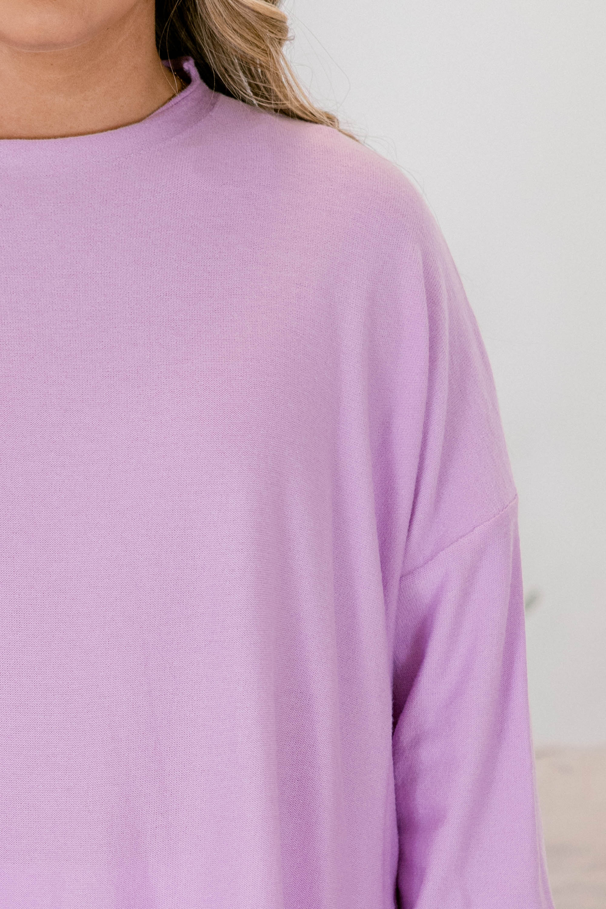 Perfect Timing Sweater, Purple