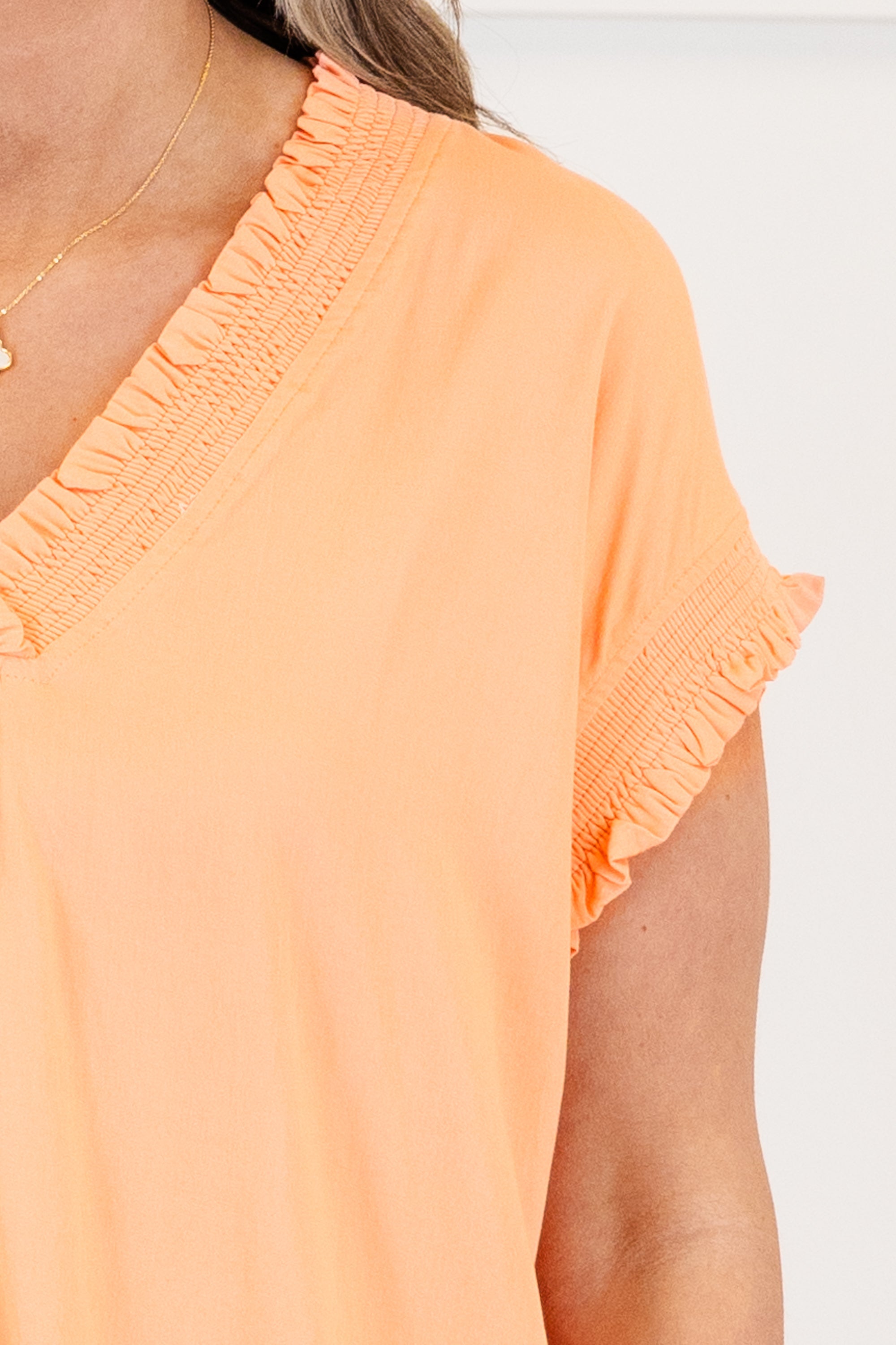 Perfectly Myself Top, Salmon