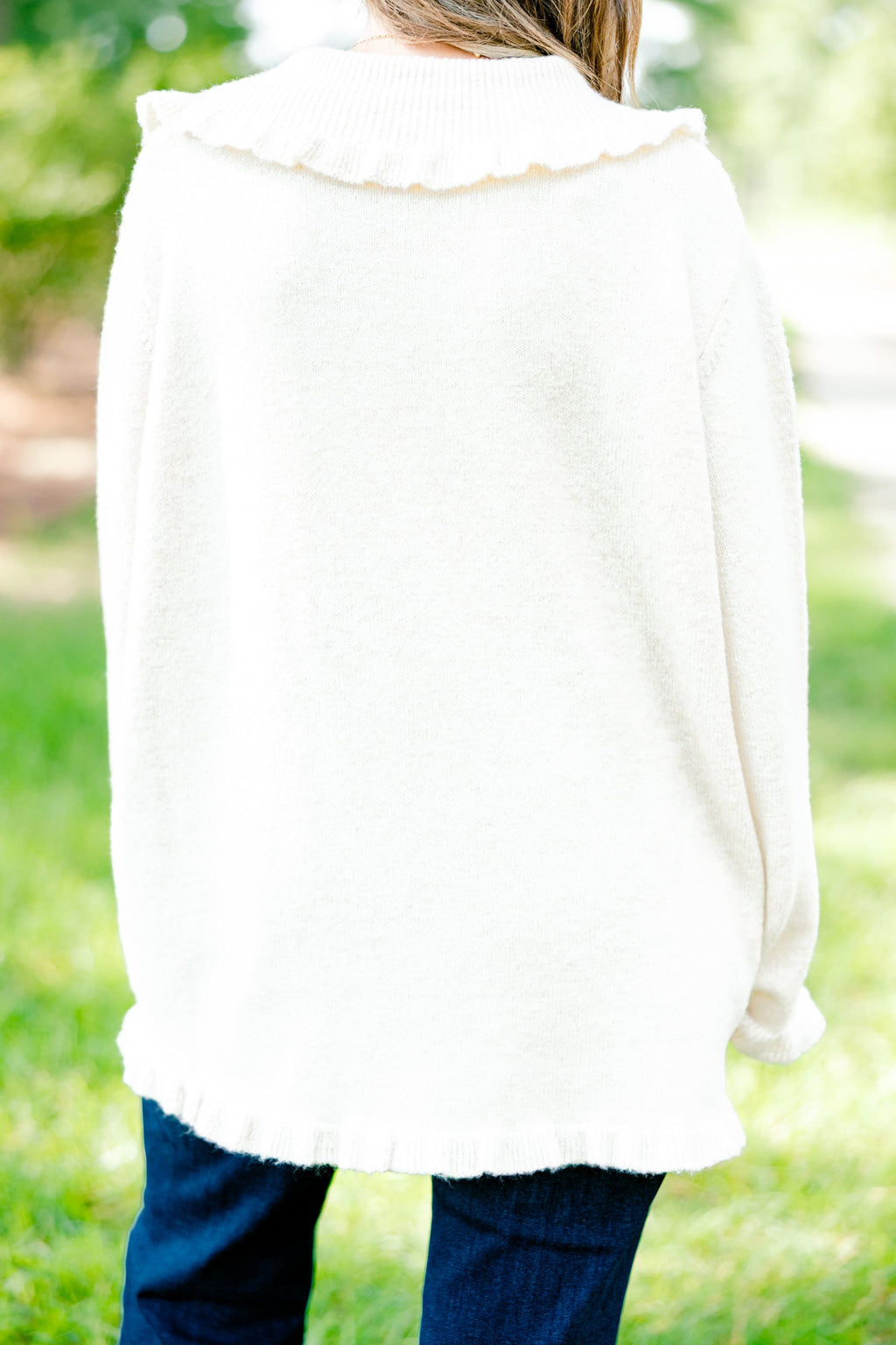 Perfectly Peaceful Cardigan, Oatmeal