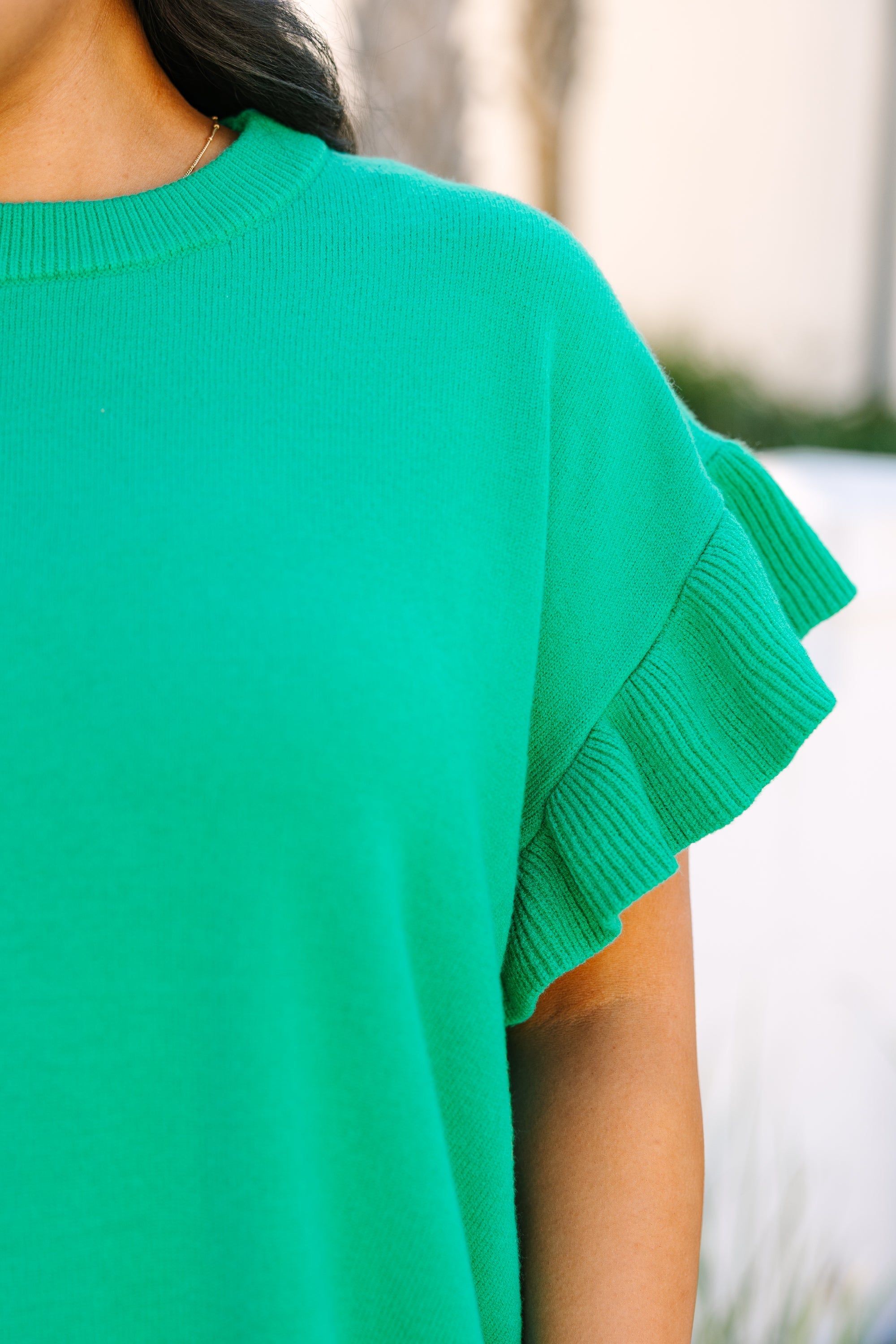 Perfectly You Sweater, Emerald