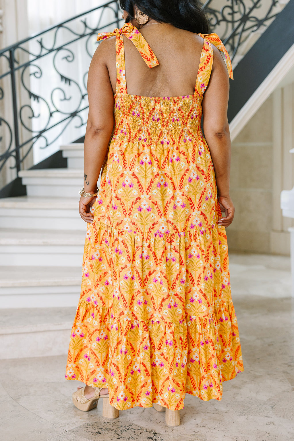 Pick Me Please Dress, Orange
