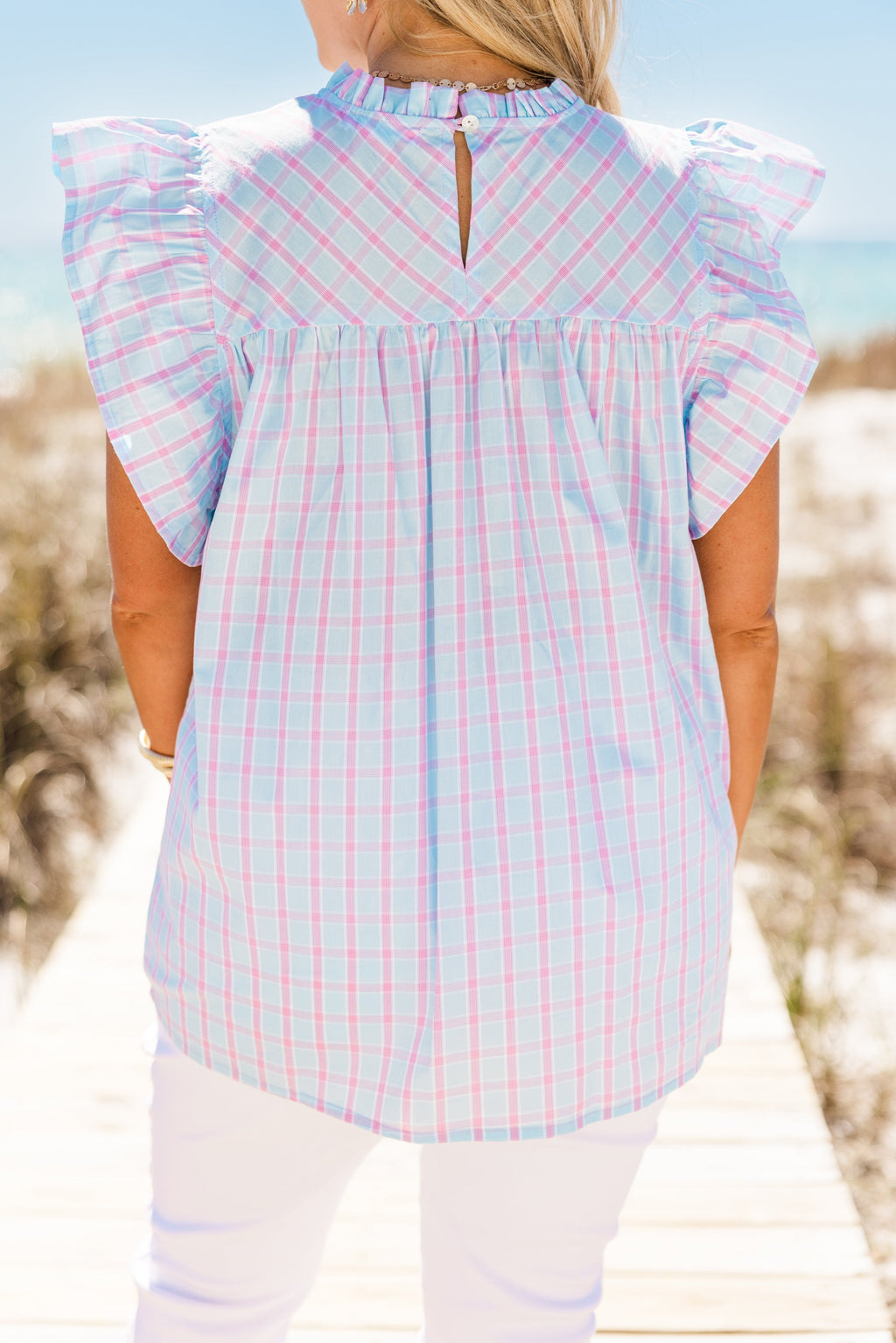 Picnic Lover Top, Blue