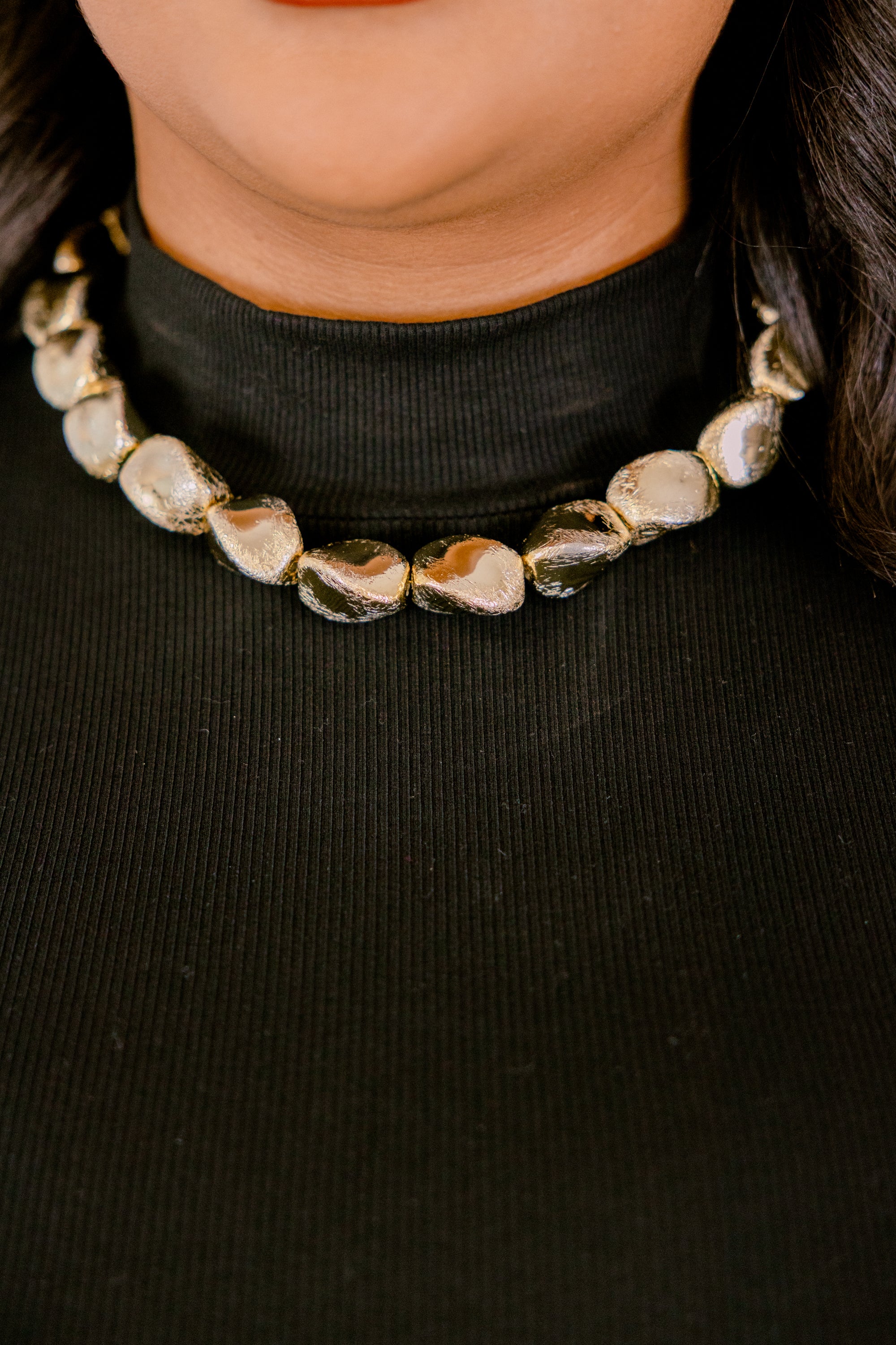 Piece Of The Puzzle Necklace, Gold