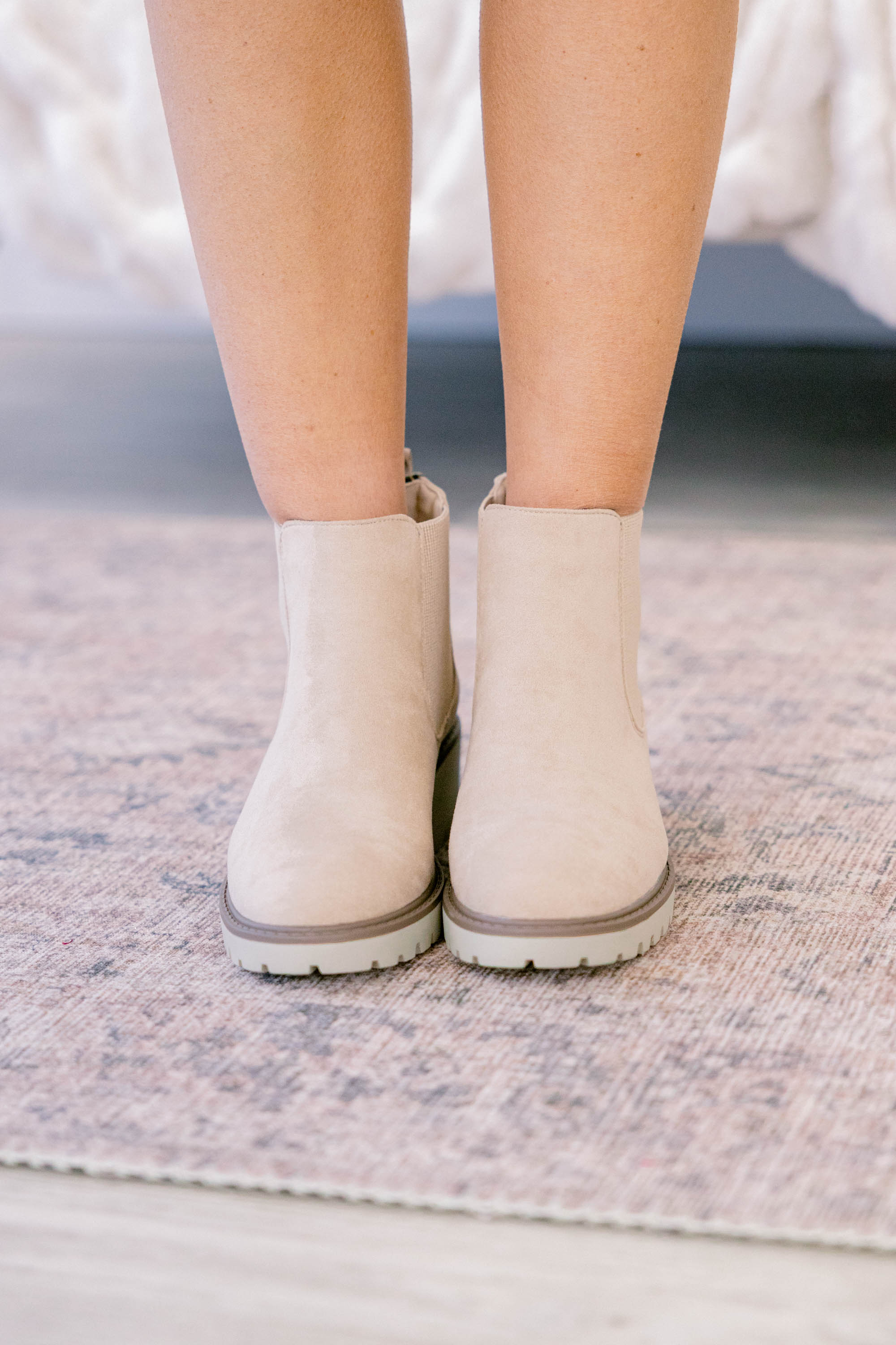 Play It Loud Booties, Sand