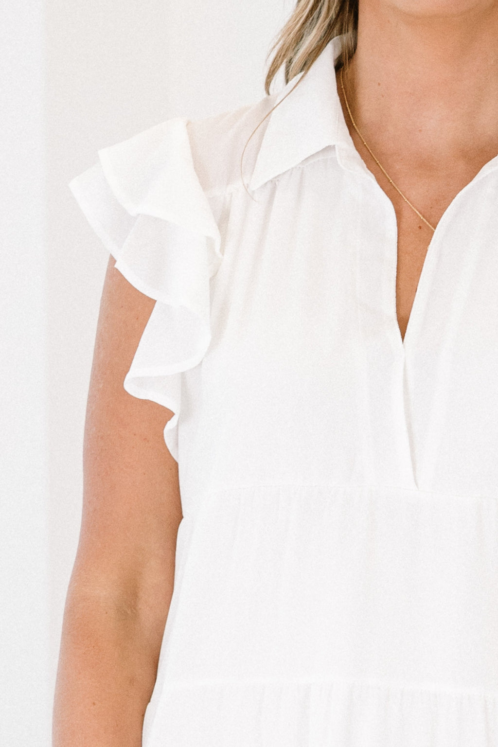 Play Time Dress, White
