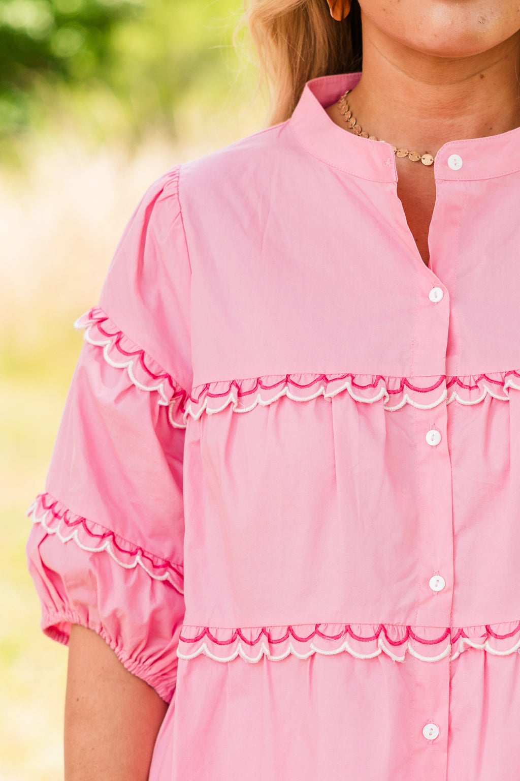 Poppy Field Top, Pink