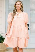 Porcelain Bloom Dress, Pink