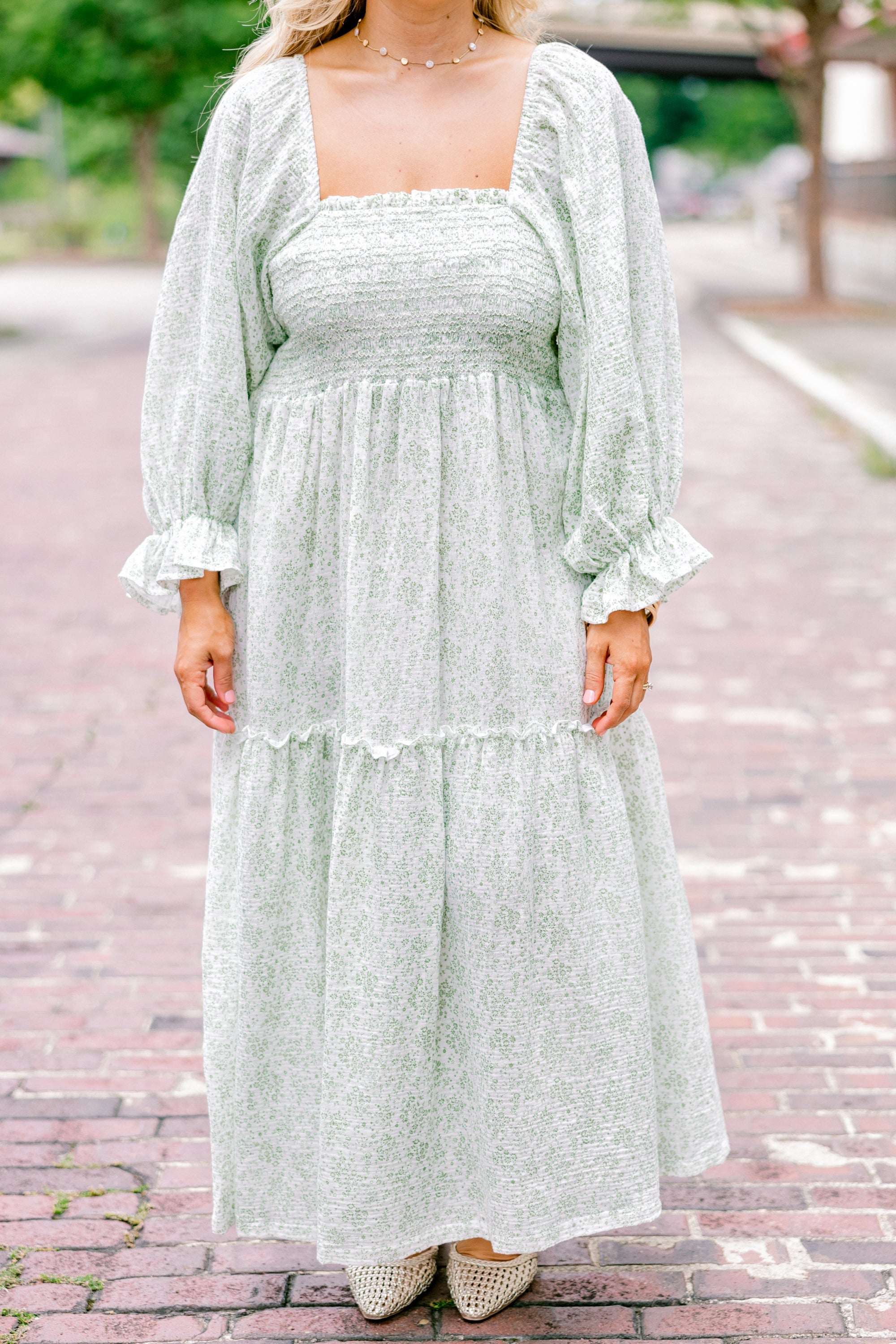 Positive Passions Dress, Green