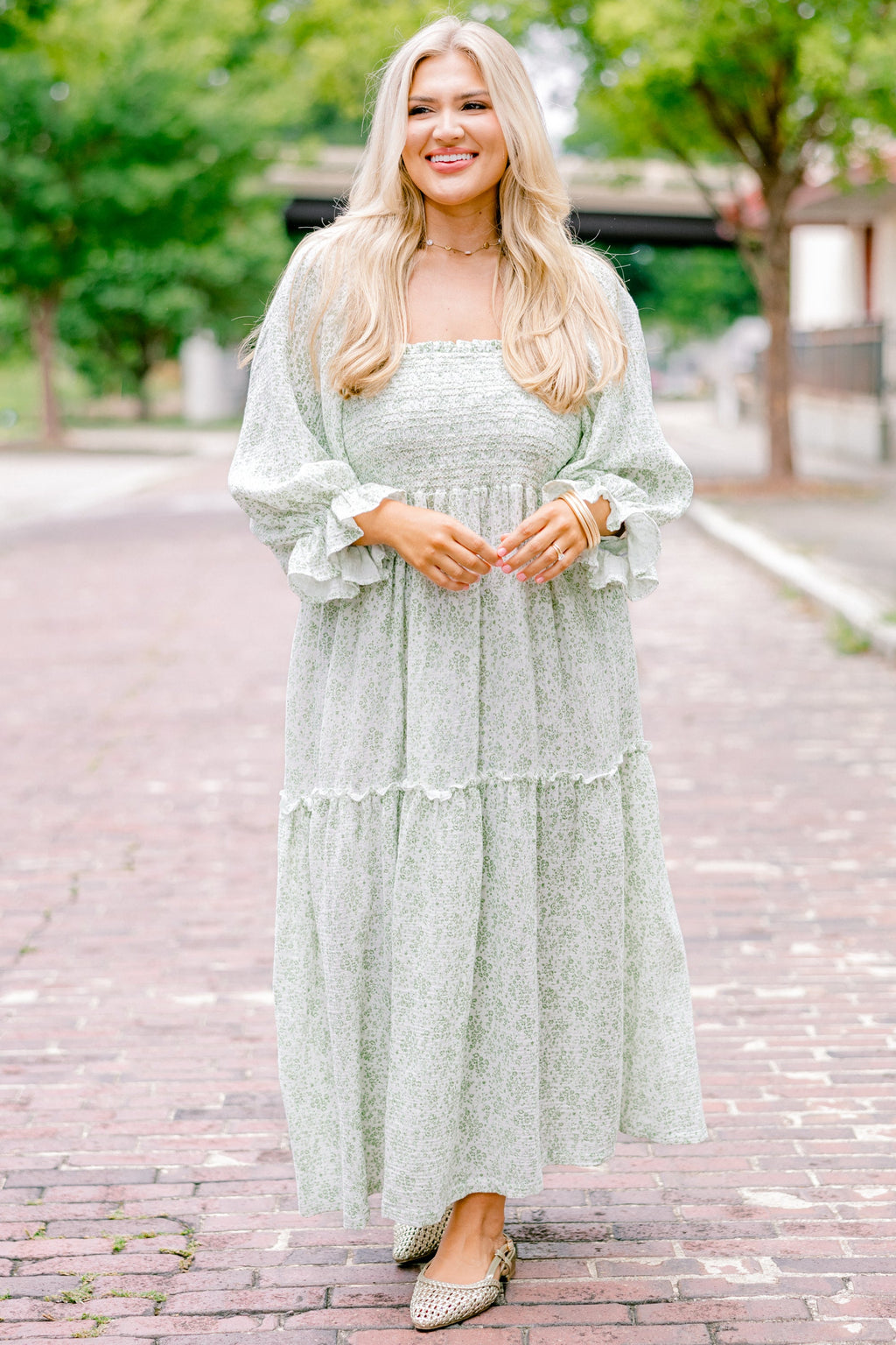 Positive Passions Dress, Green