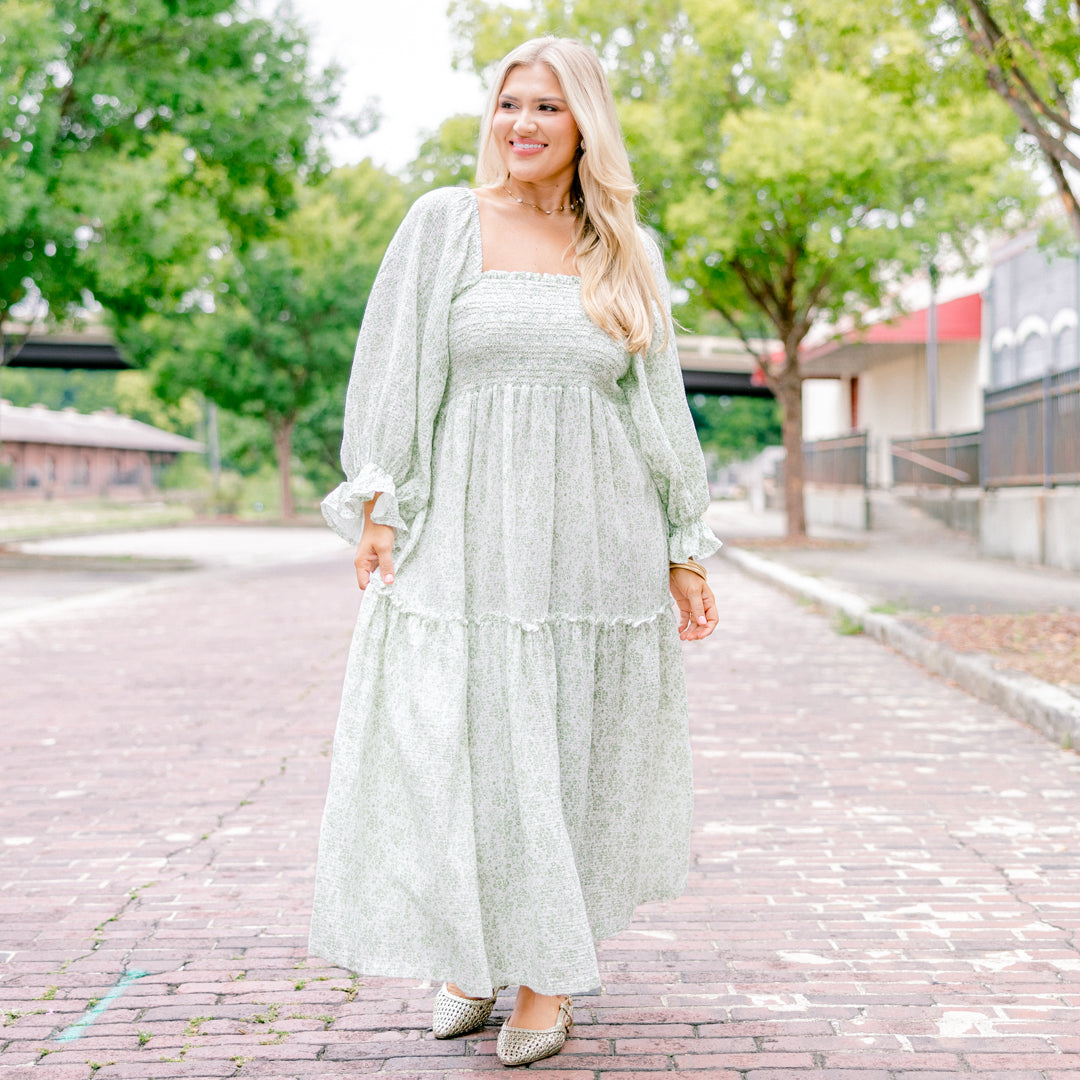 Positive Passions Dress, Green