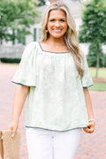 Positive Passions Top, Green