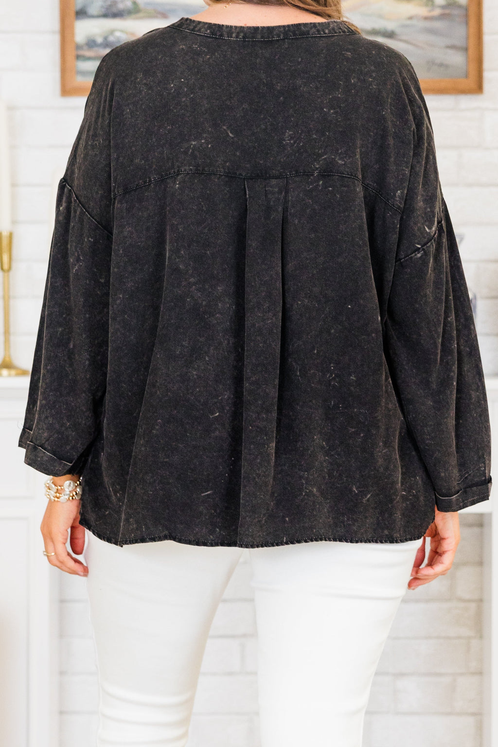 Praying For Sunshine Top, Black