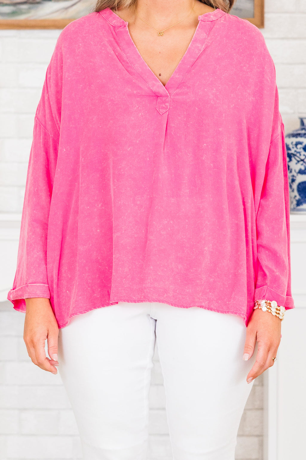 Praying For Sunshine Top, Pink