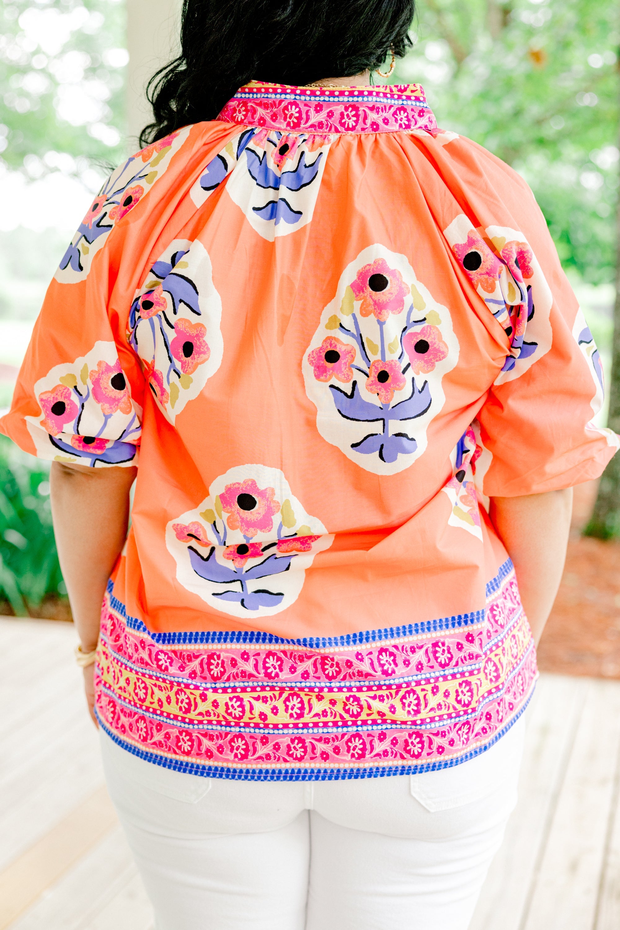 Precious Life Top, Coral