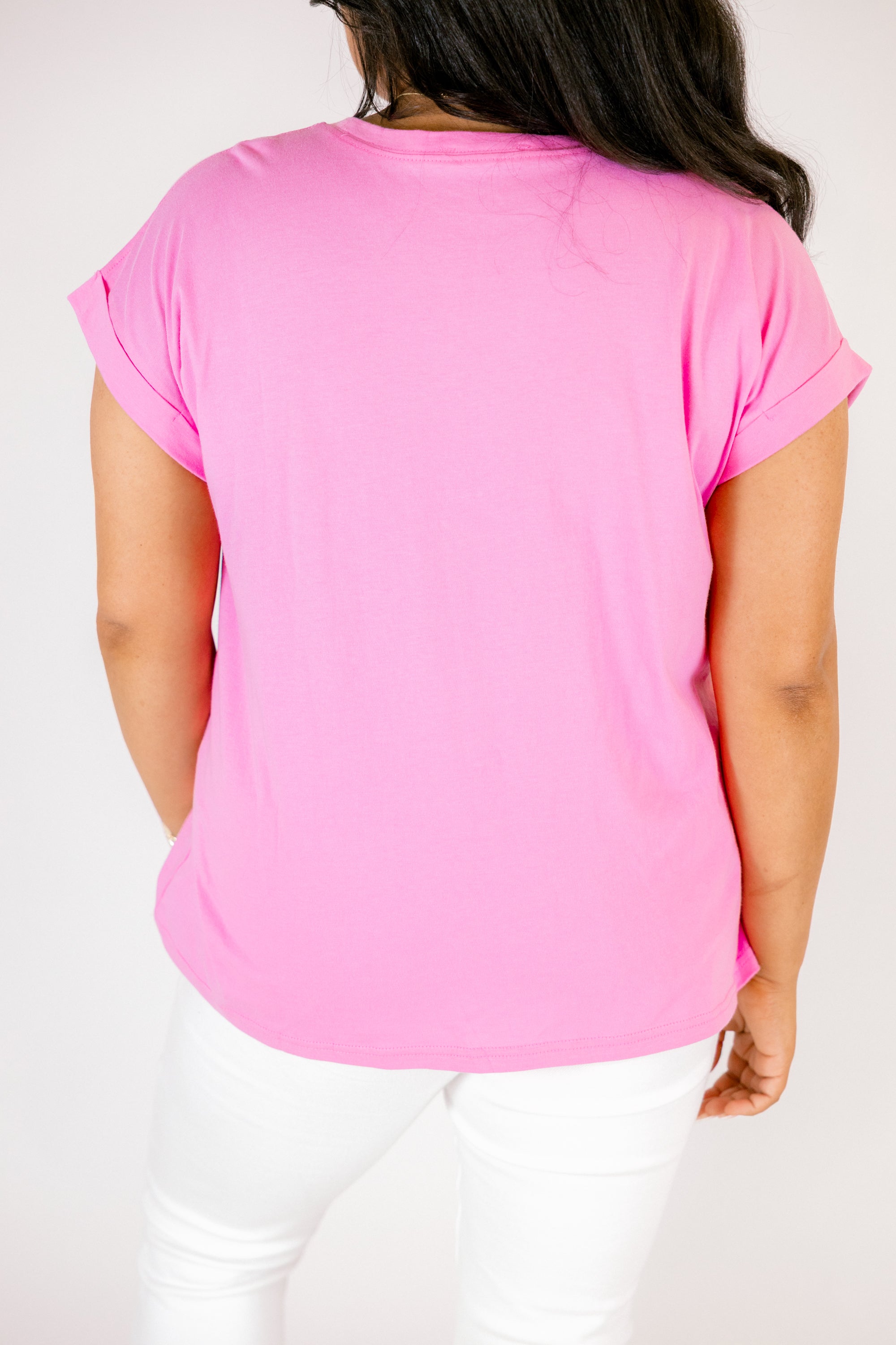 Pretty Please Tee, Candy Pink