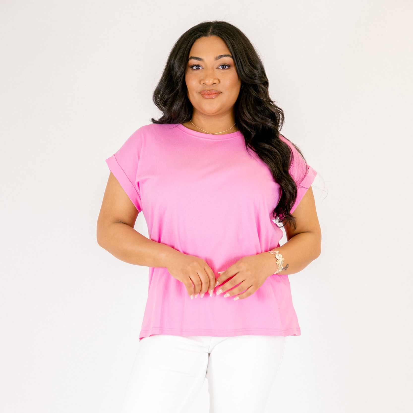 Pretty Please Tee, Candy Pink