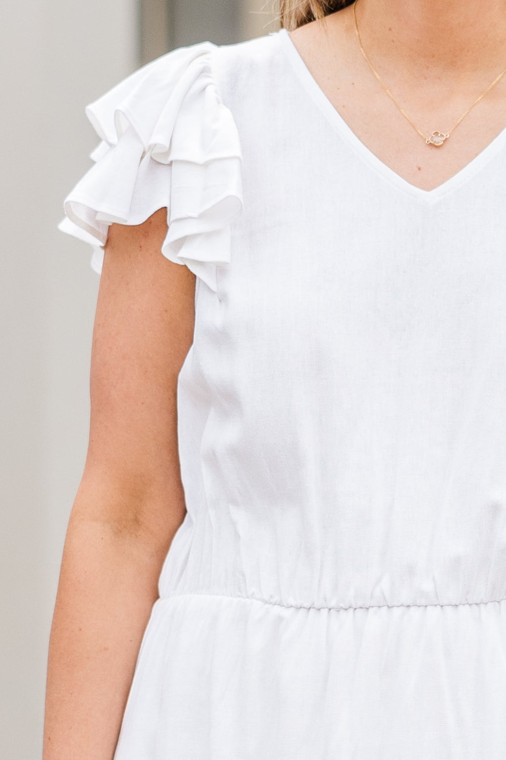 Pure Radiance Dress, White