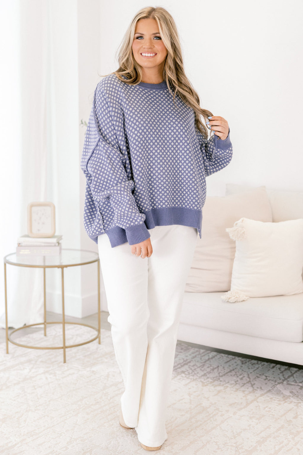 Queen Bee Jeans, White