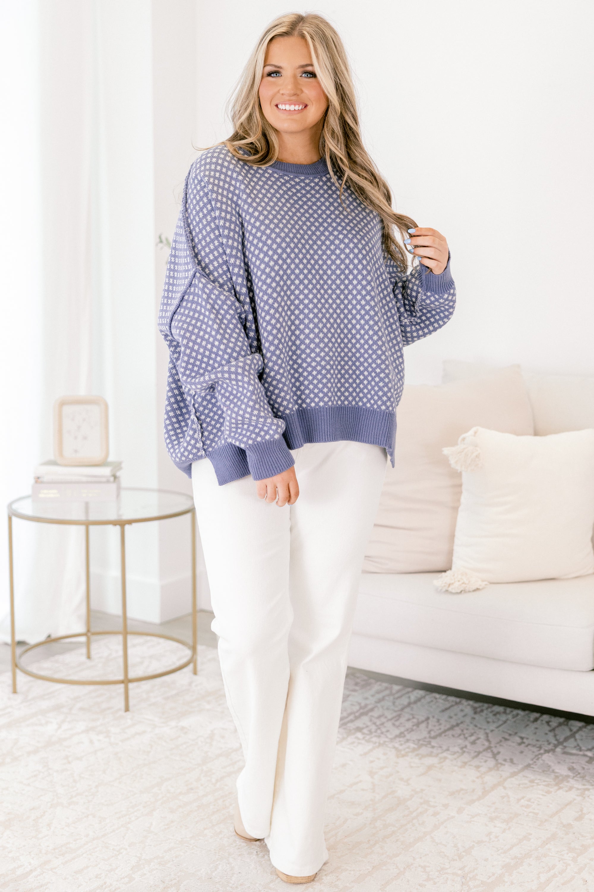 Queen Bee Jeans, White