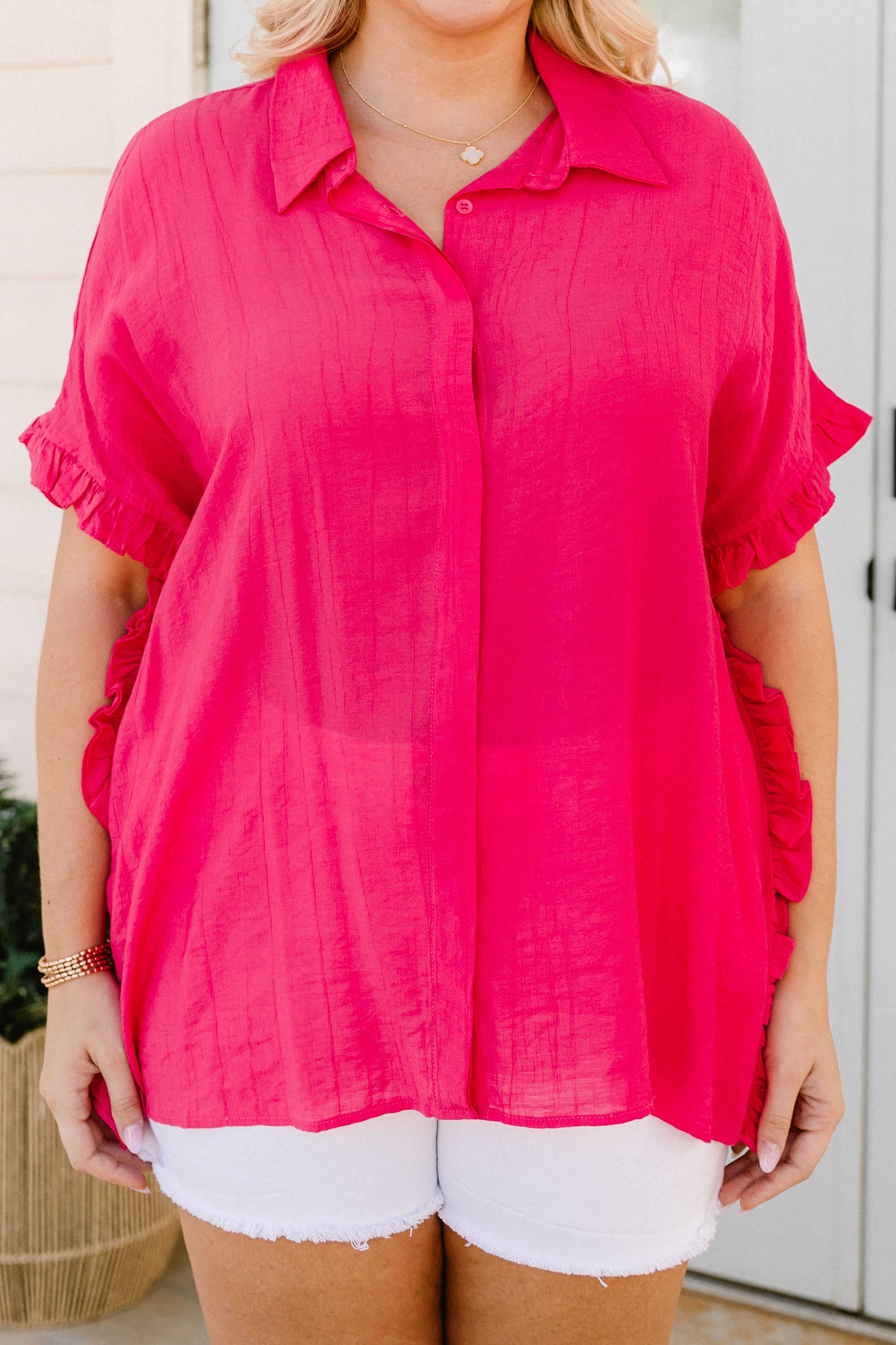 Quick Moves Top, Pink