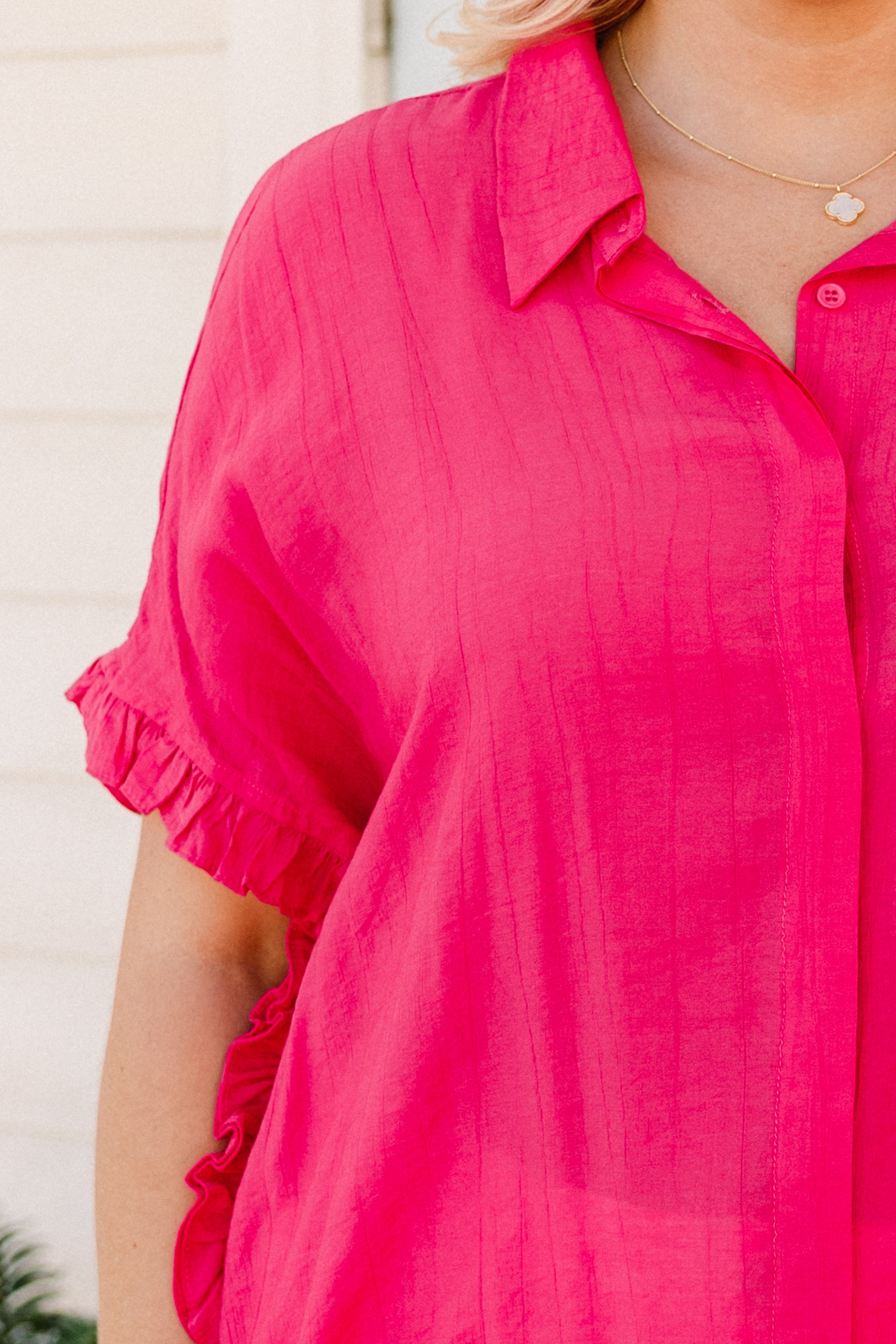 Quick Moves Top, Pink
