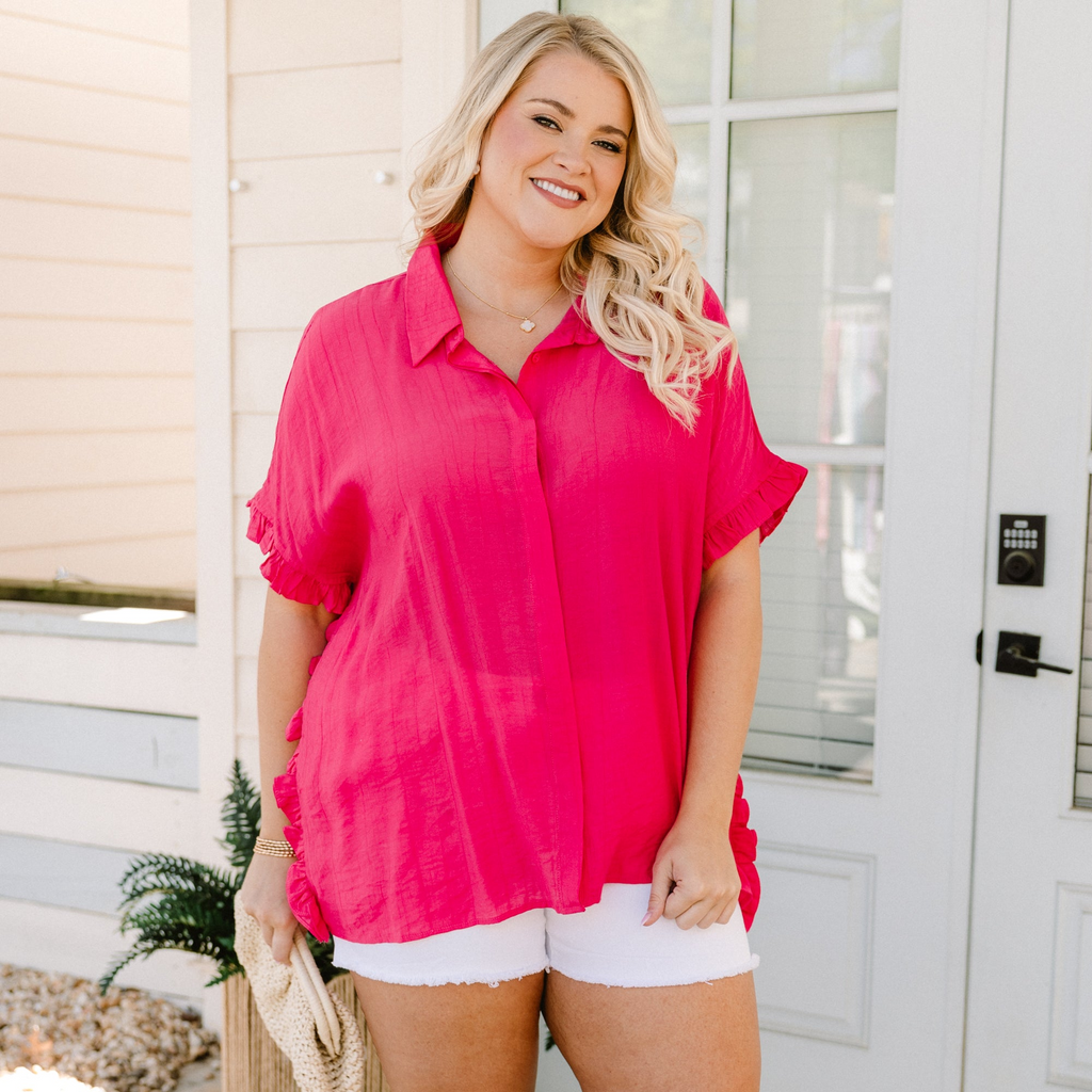 Quick Moves Top, Pink