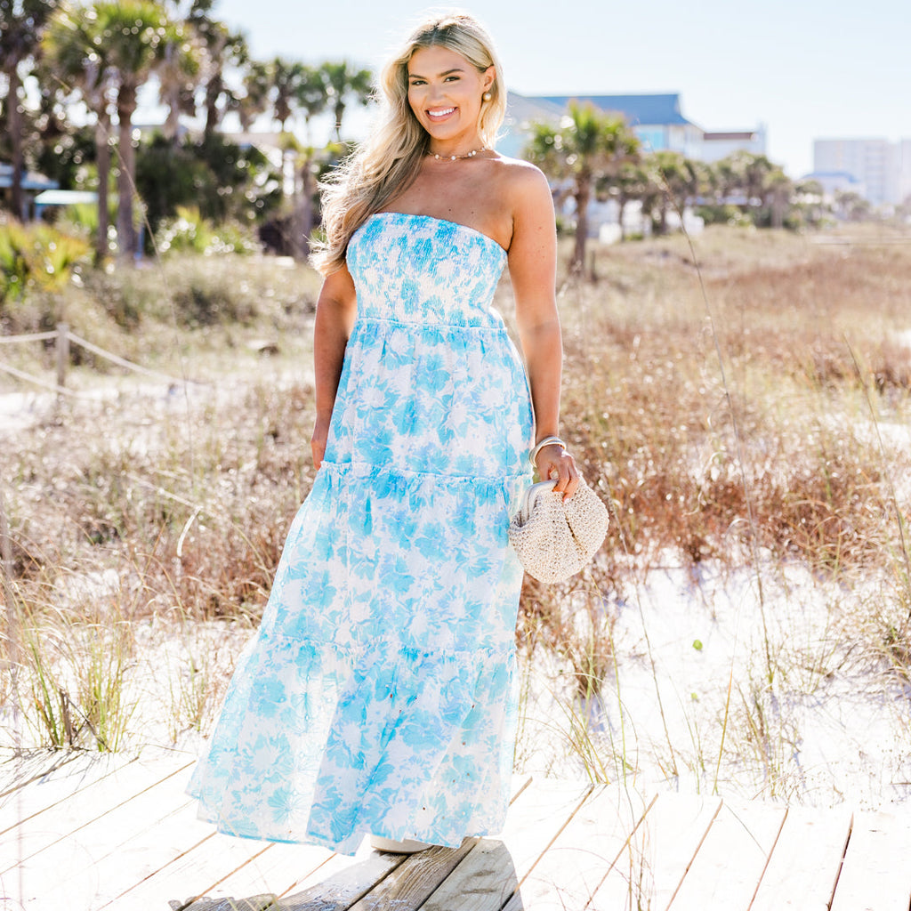 Quite Perfect Dress, Blue