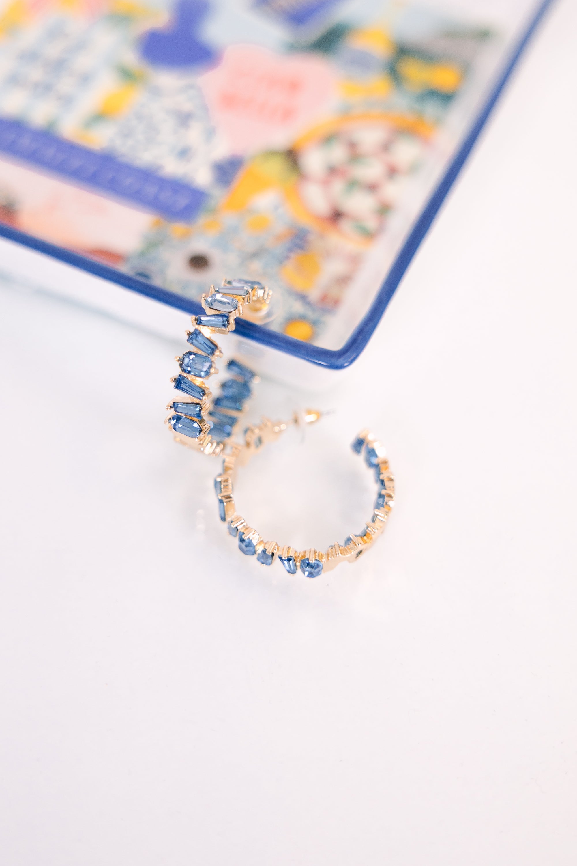 Radiant Tomorrow Earrings, Blue