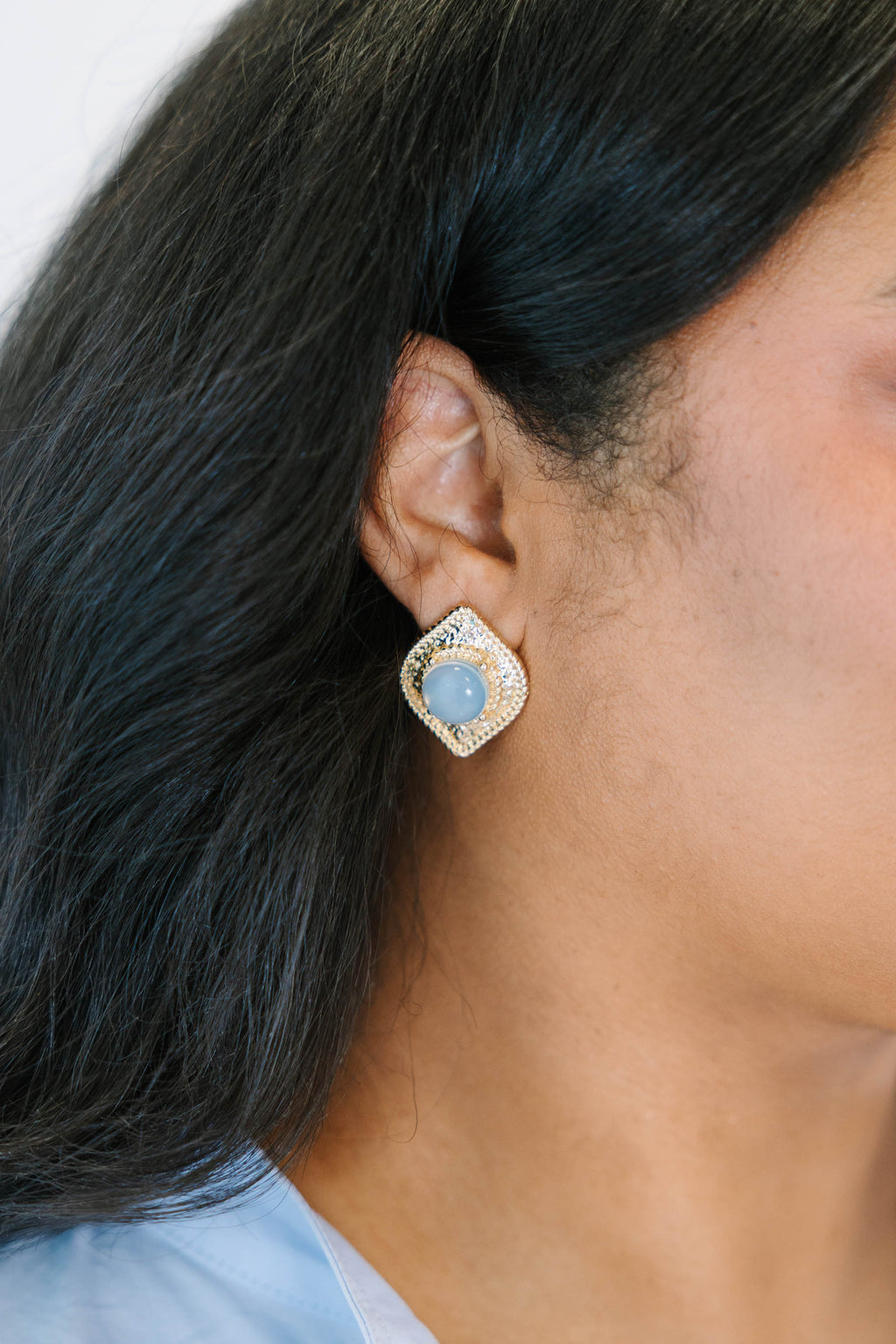 Radiant Touch Earrings, Gold