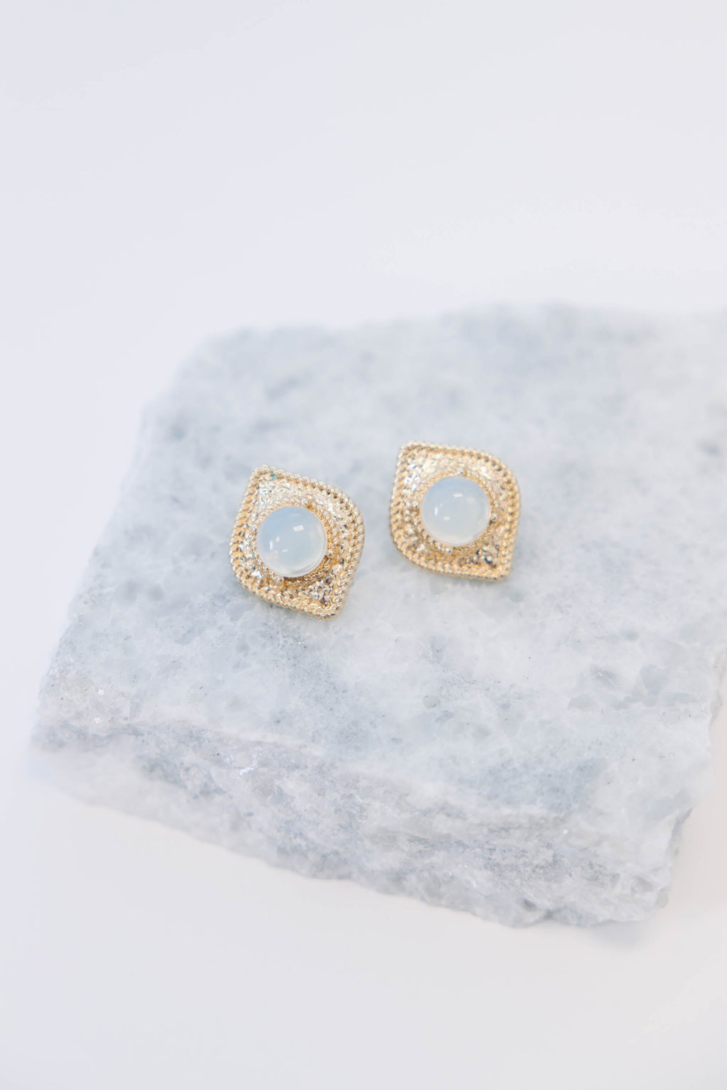 Radiant Touch Earrings, Gold
