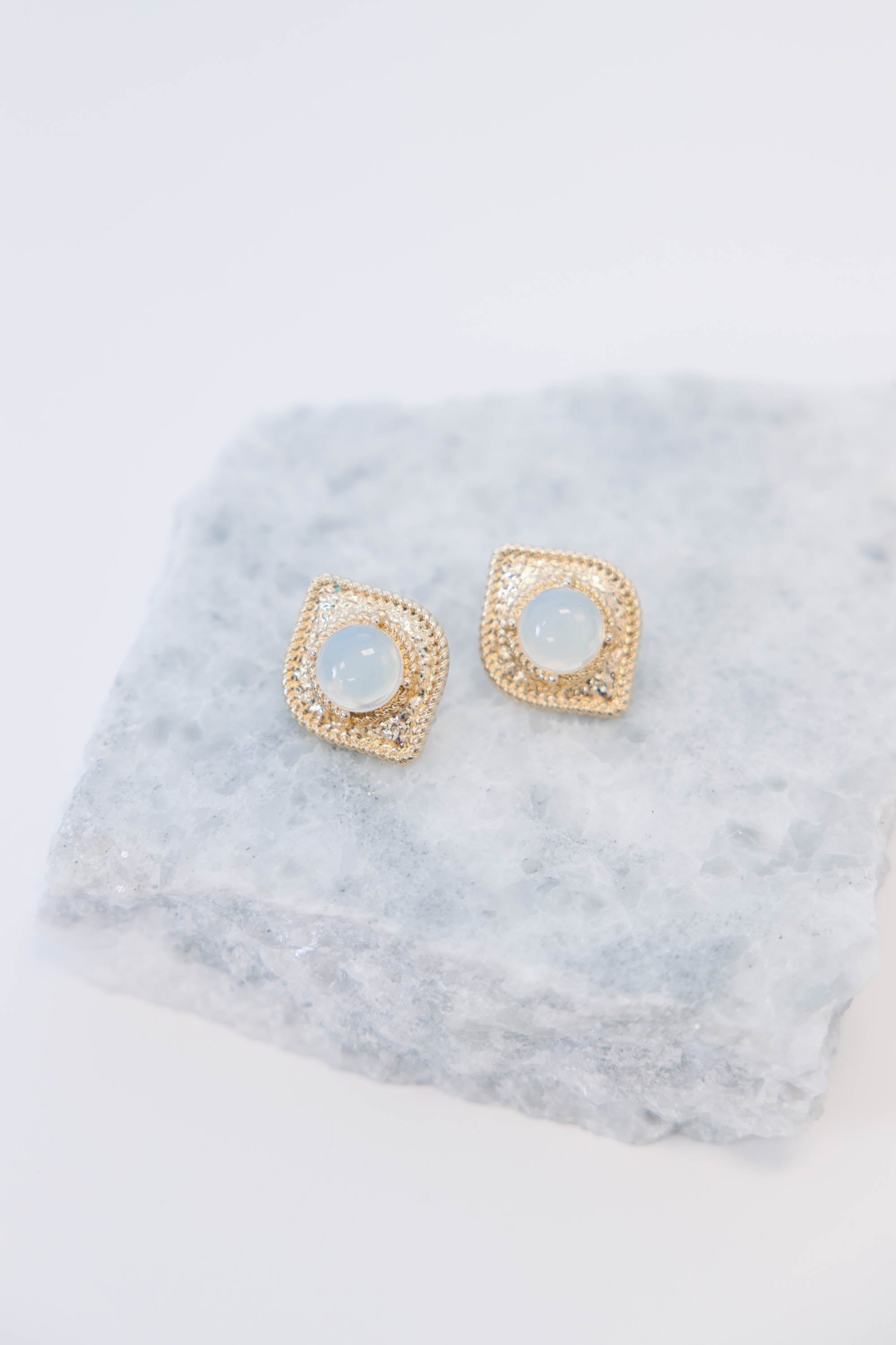 Radiant Touch Earrings, Gold