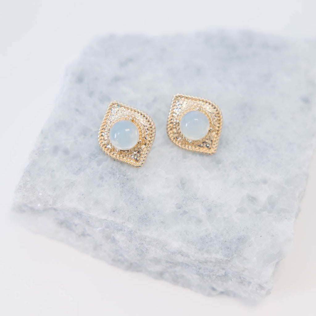 Radiant Touch Earrings, Gold