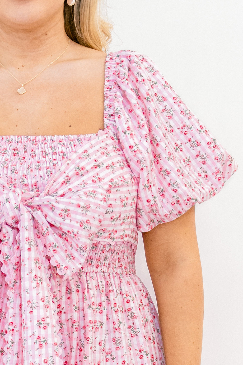 Read Between The Lines Dress, Pink